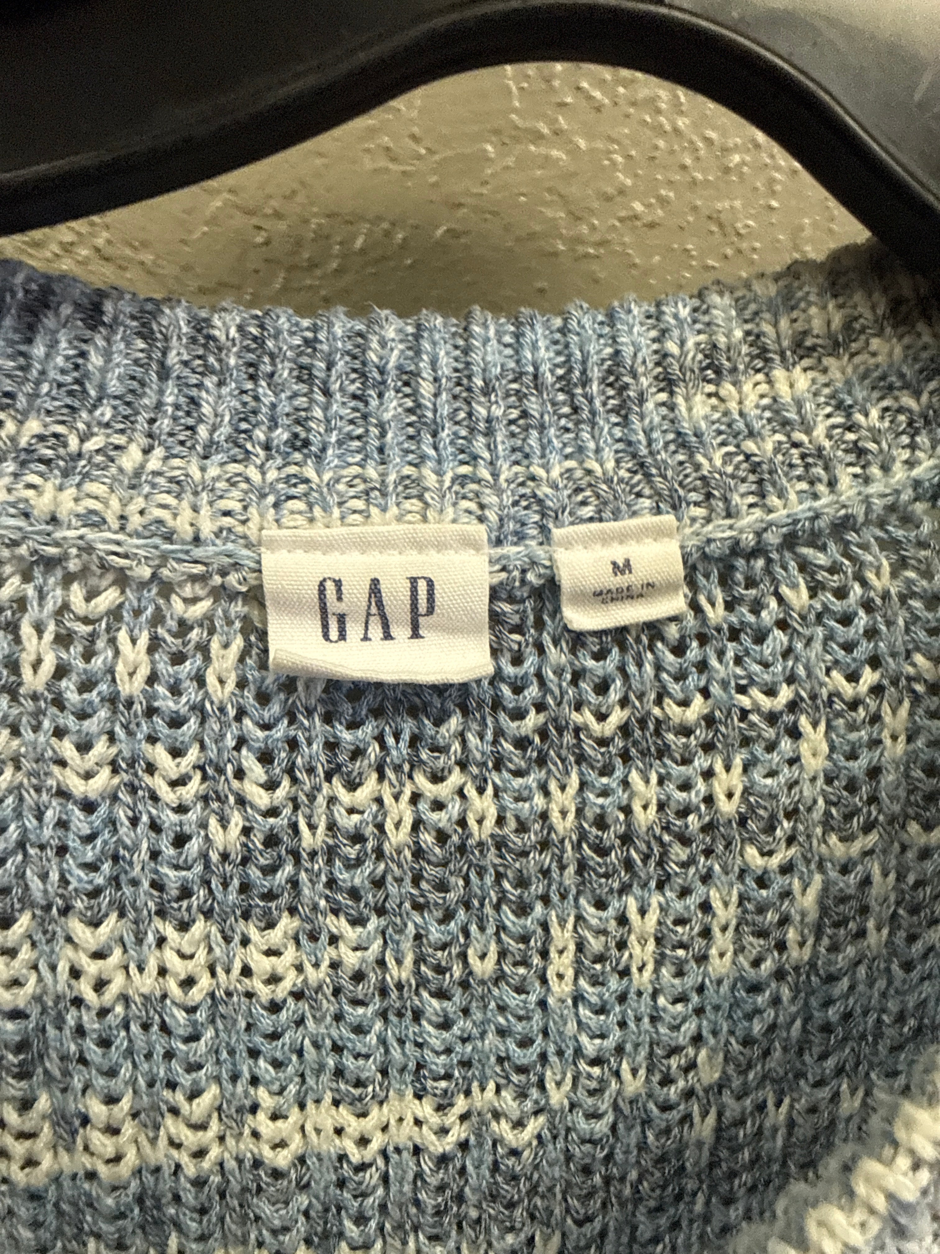 GAP Marbled Crewneck Sweater
