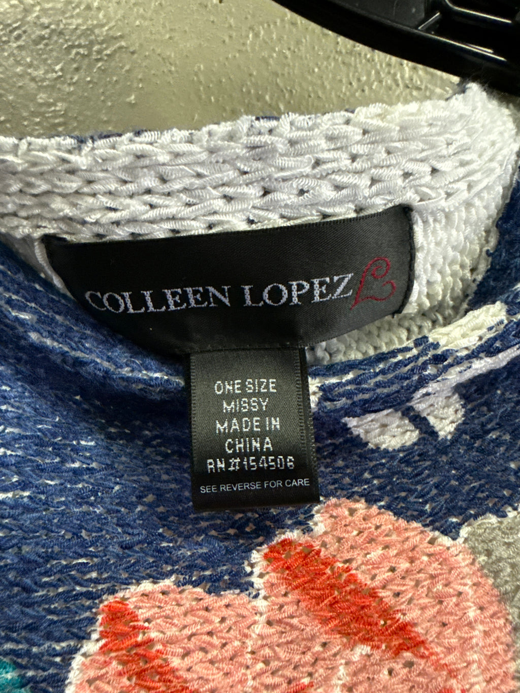 Colleen Lopex Floral Poncho