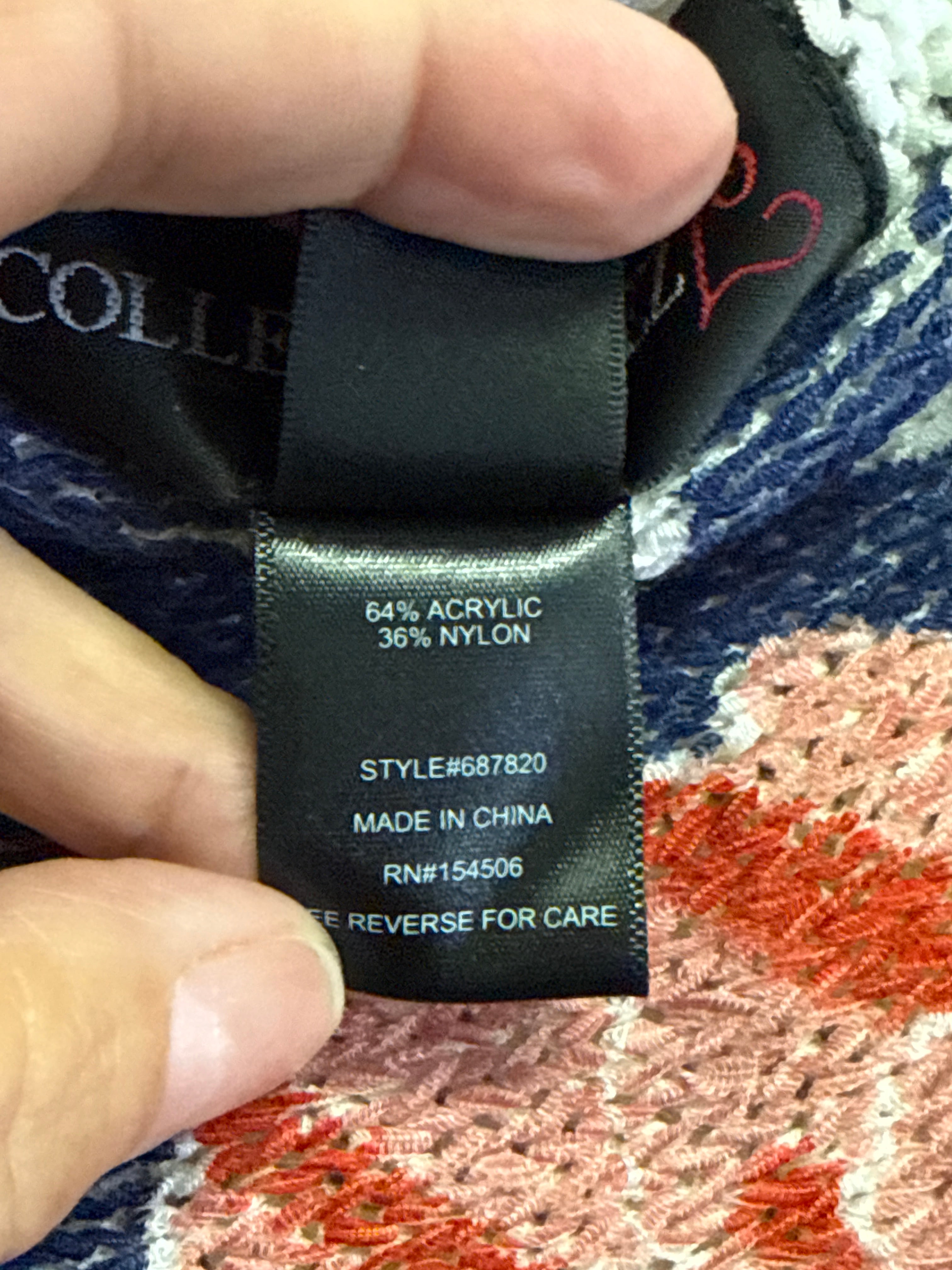 Colleen Lopex Floral Poncho