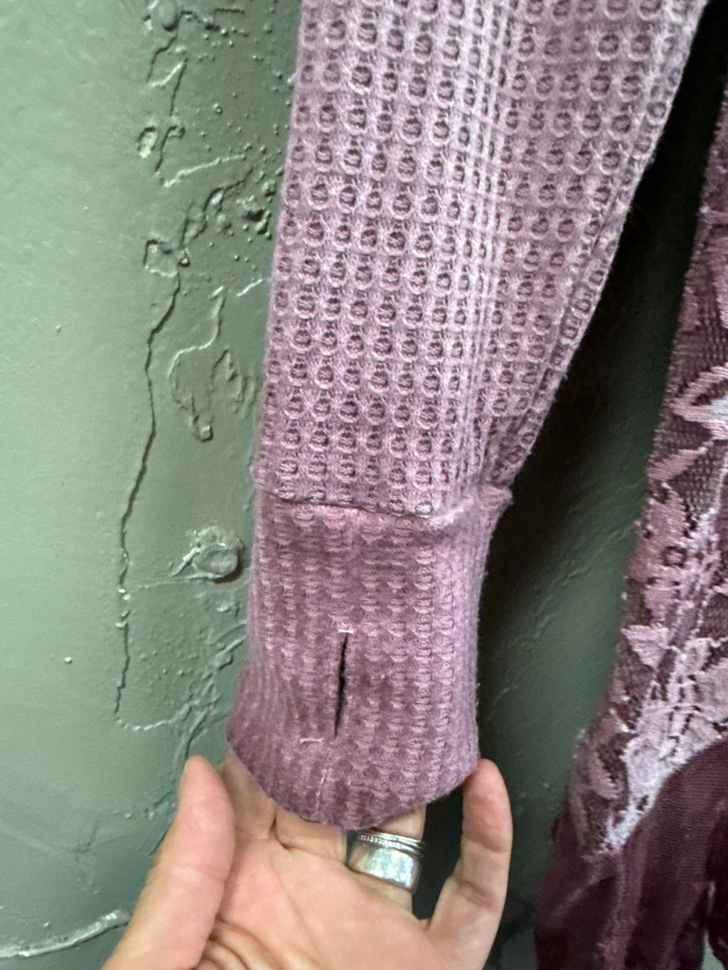 NWOT Indigo Thread Thermal Tunic (org$70)