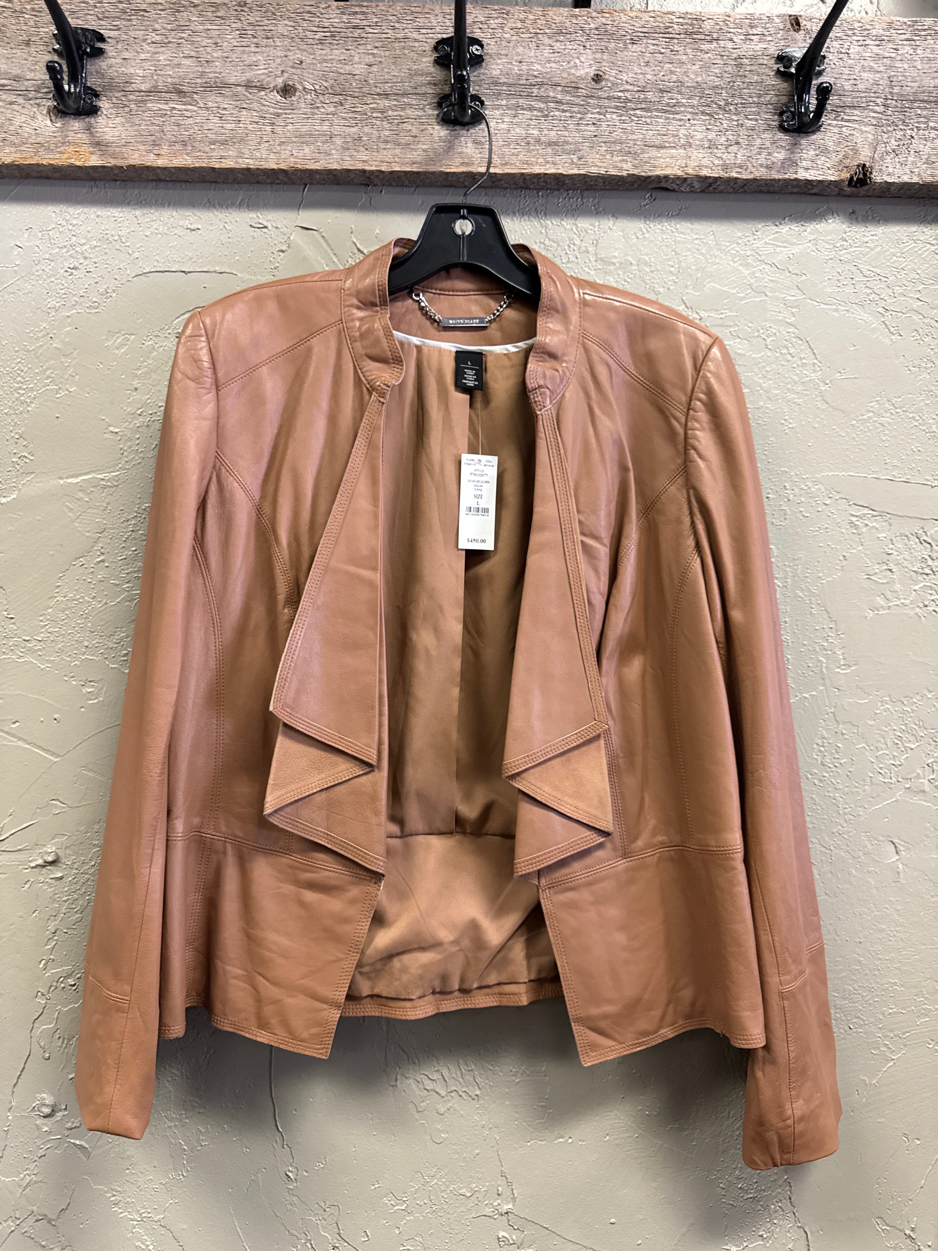 NWT WHBM Leather Jacket (org$450)
