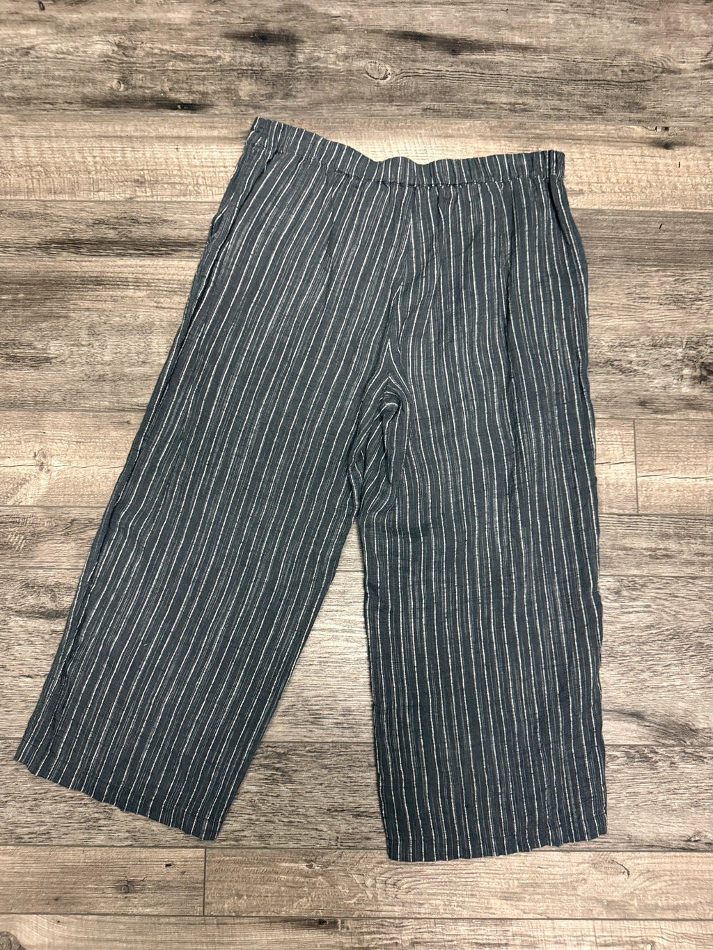 Eileen Fisher Puckered Linen Pant