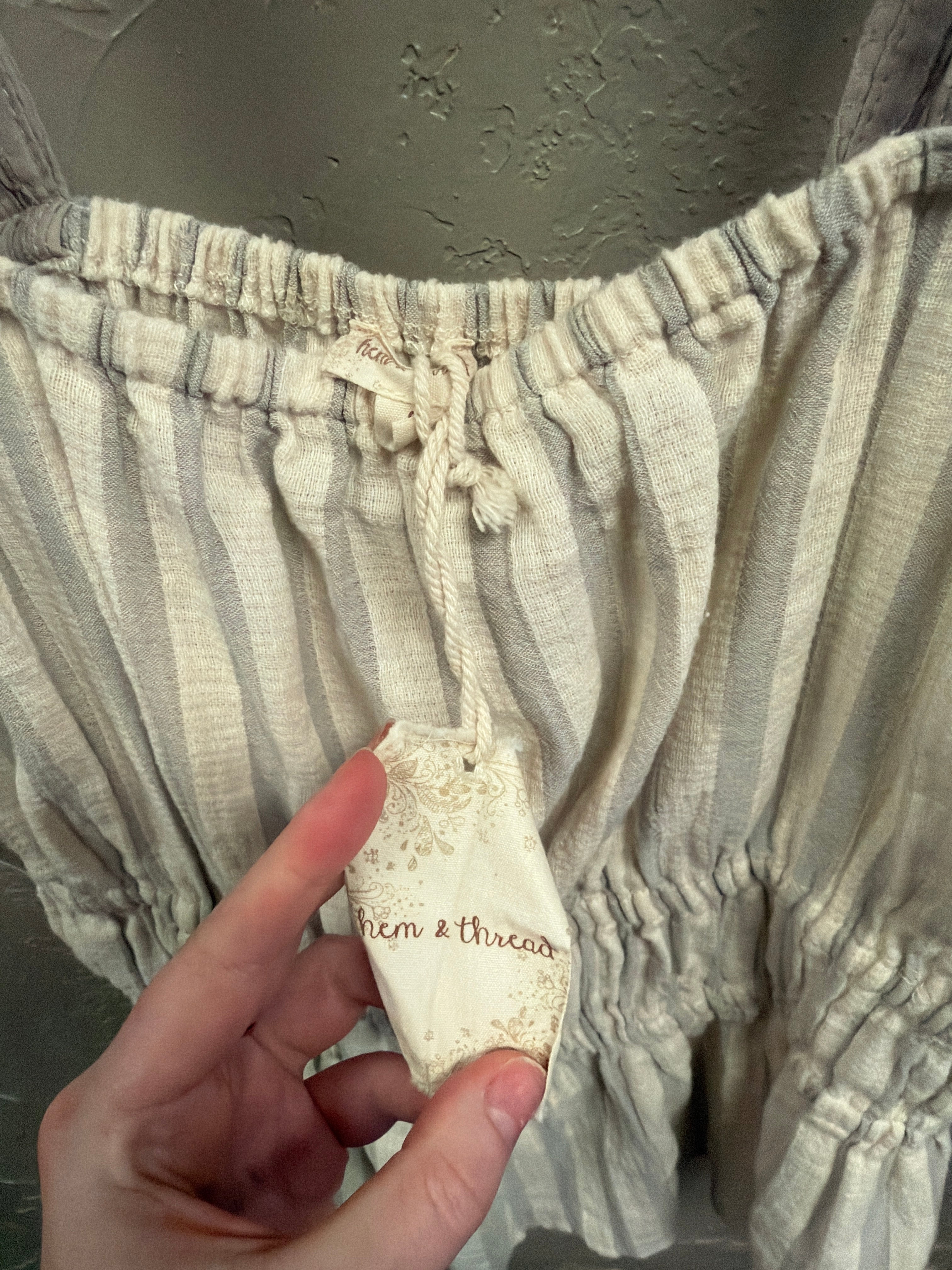 NWT Hem & Thread Cotton Top (org$55)