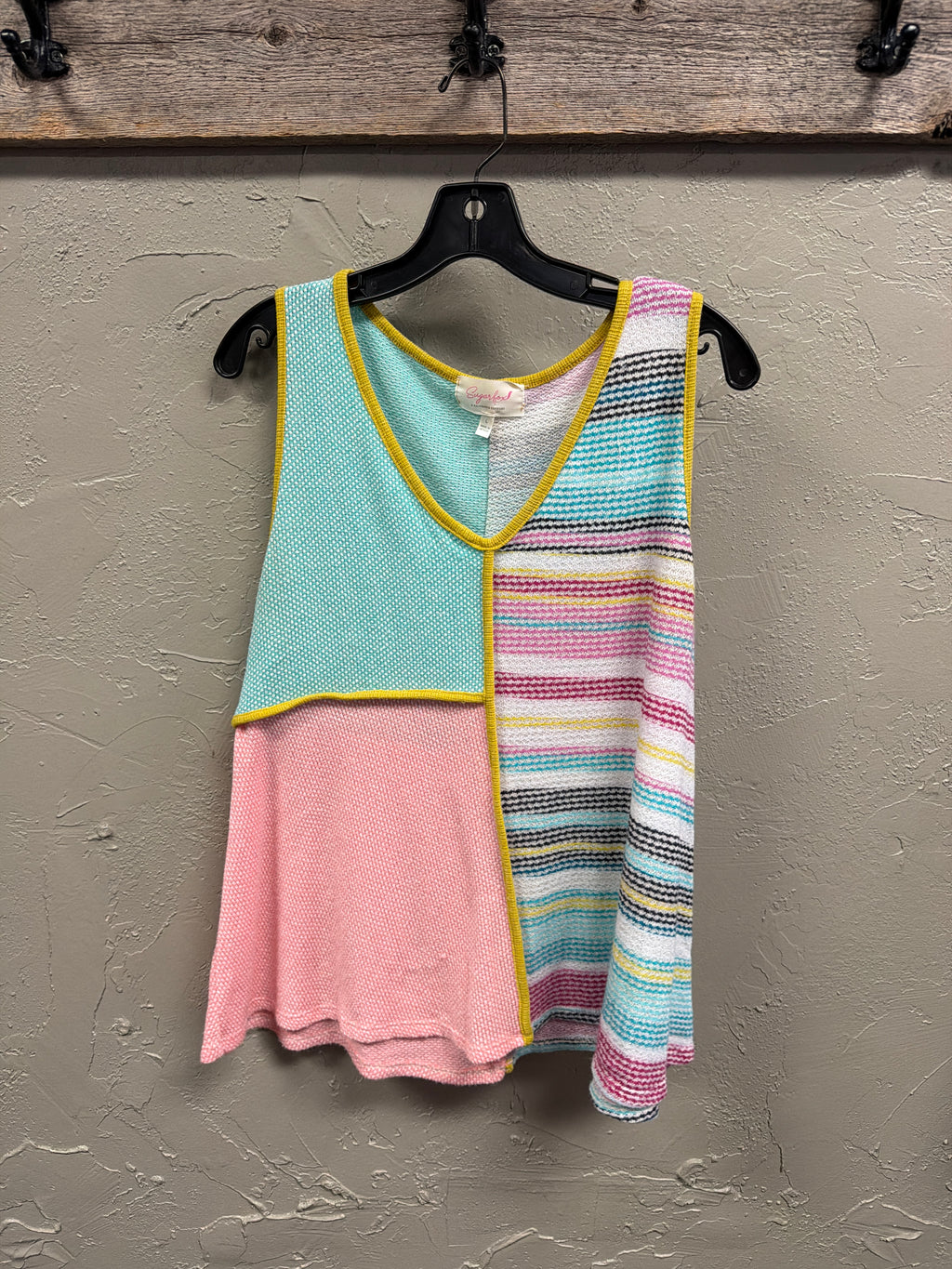 Sugarfox Pattern Block Top