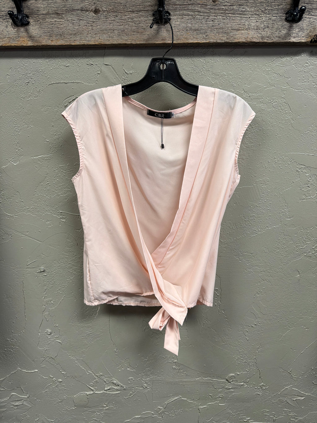 CBR Faux Wrap Top