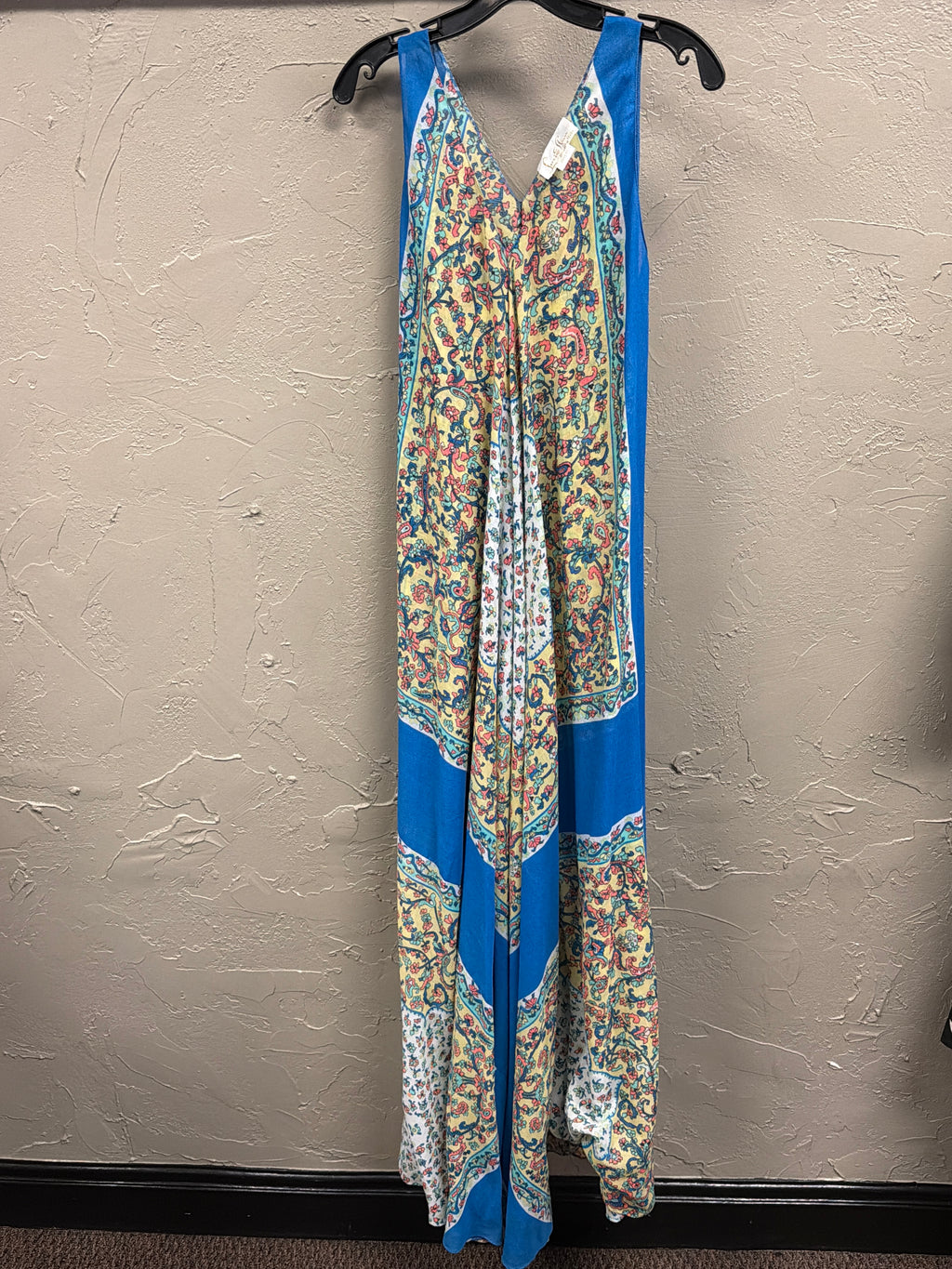 Vtg Lucie Ann Lounge Gown