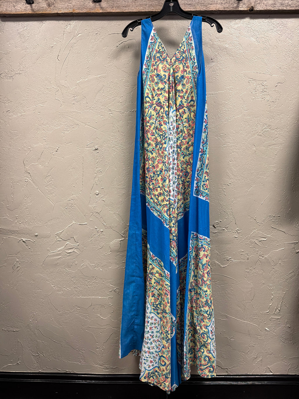 Vtg Lucie Ann Lounge Gown
