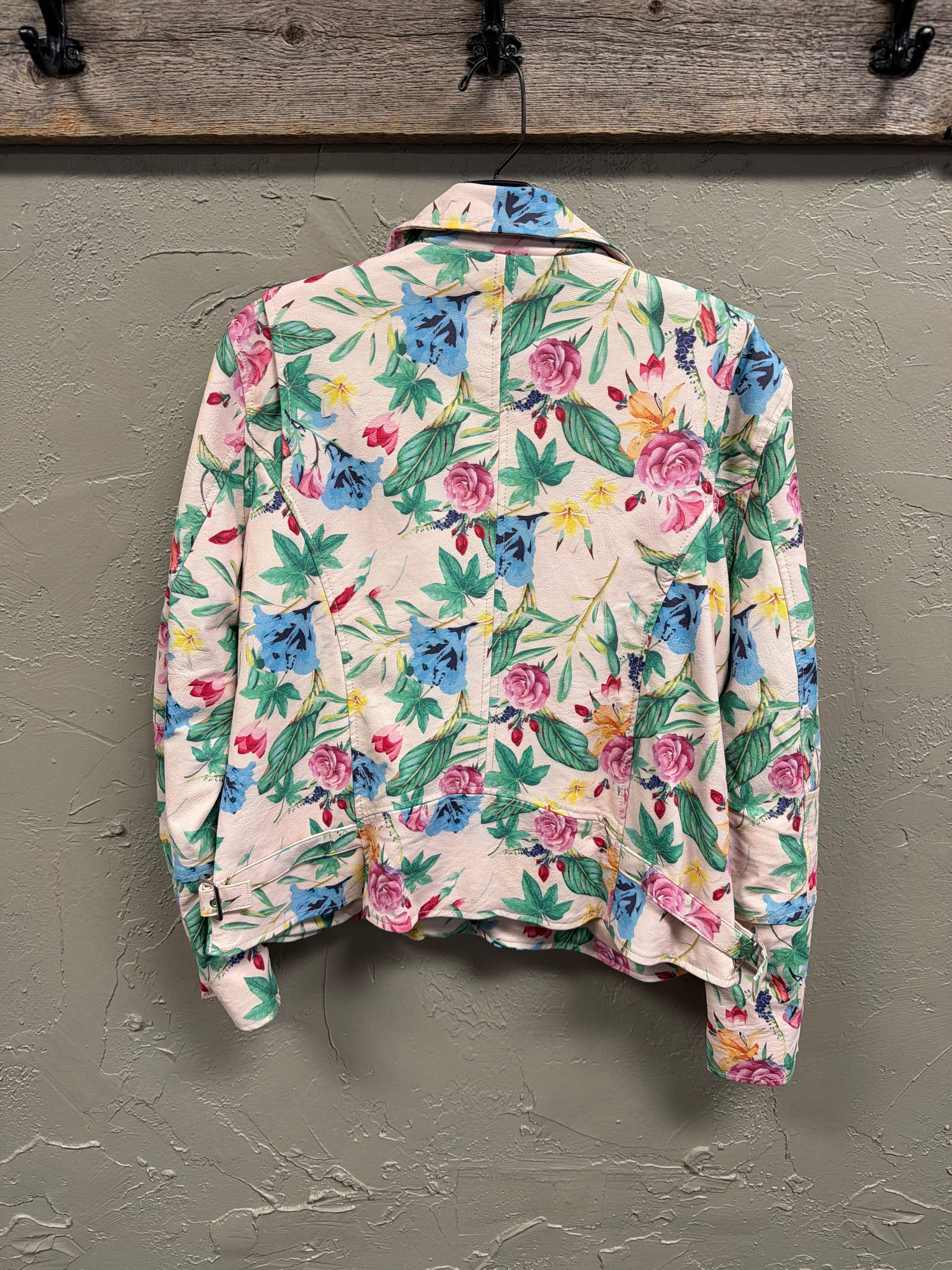 NWOT Colleen Lopez Floral Moto (org$111)