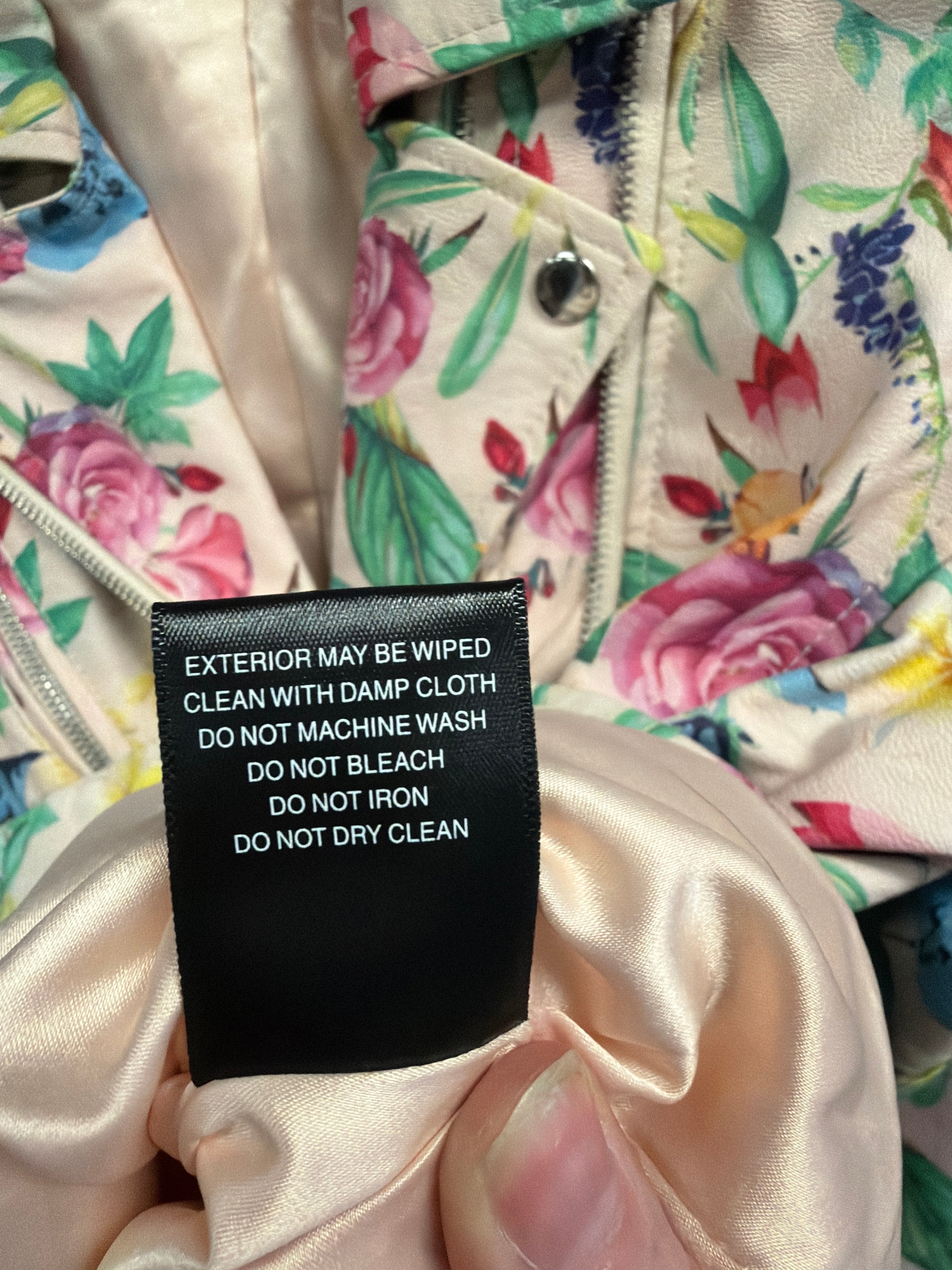 NWOT Colleen Lopez Floral Moto (org$111)
