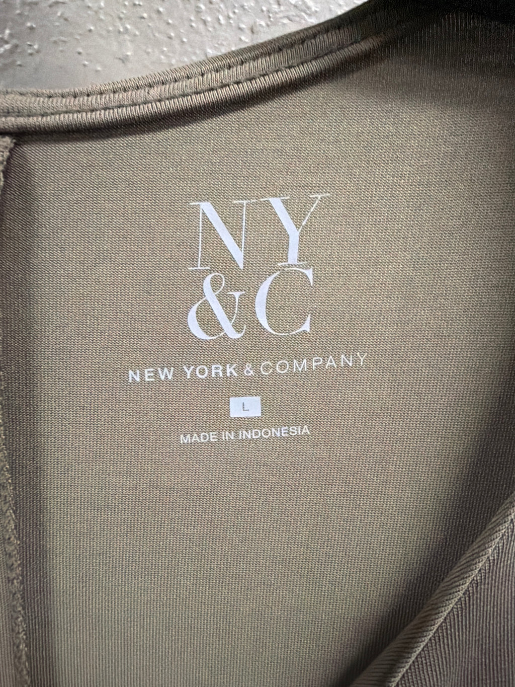 NY&Co Draped Front Dress