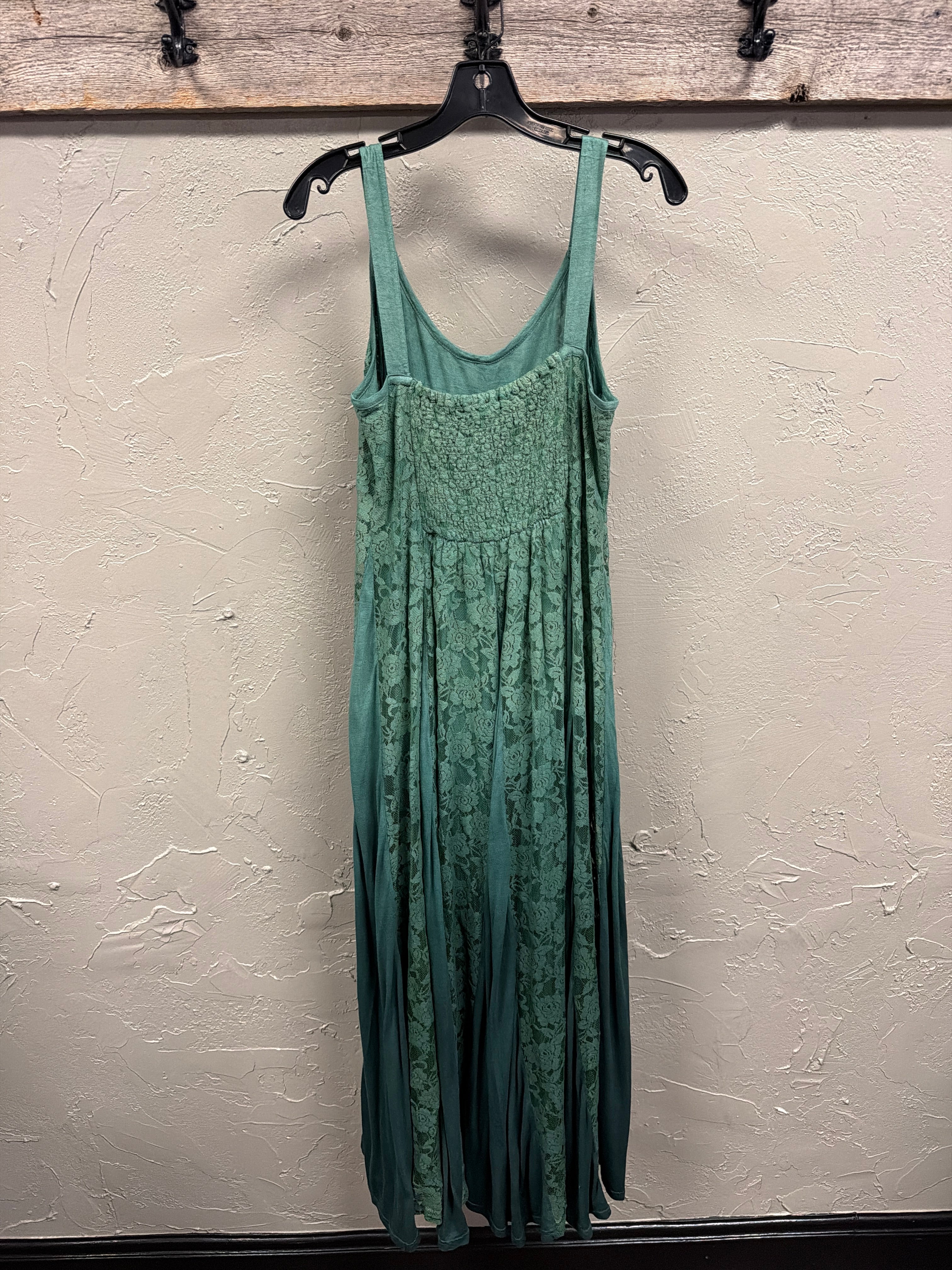 NWT Indigo Thread Lace Maxi Dress (org$100)