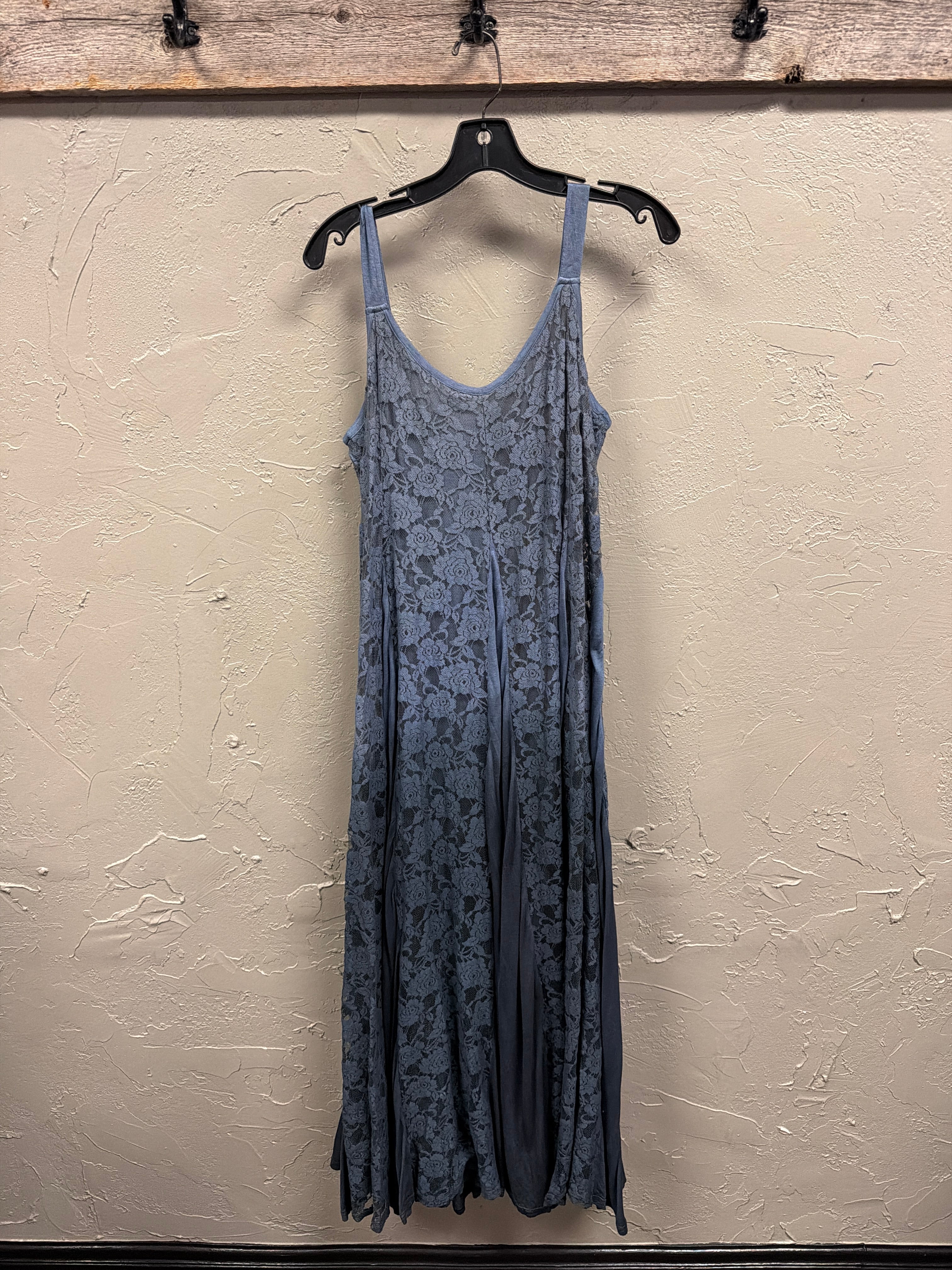 NWT Indigo Thread Lace Maxi Dress (org$100)