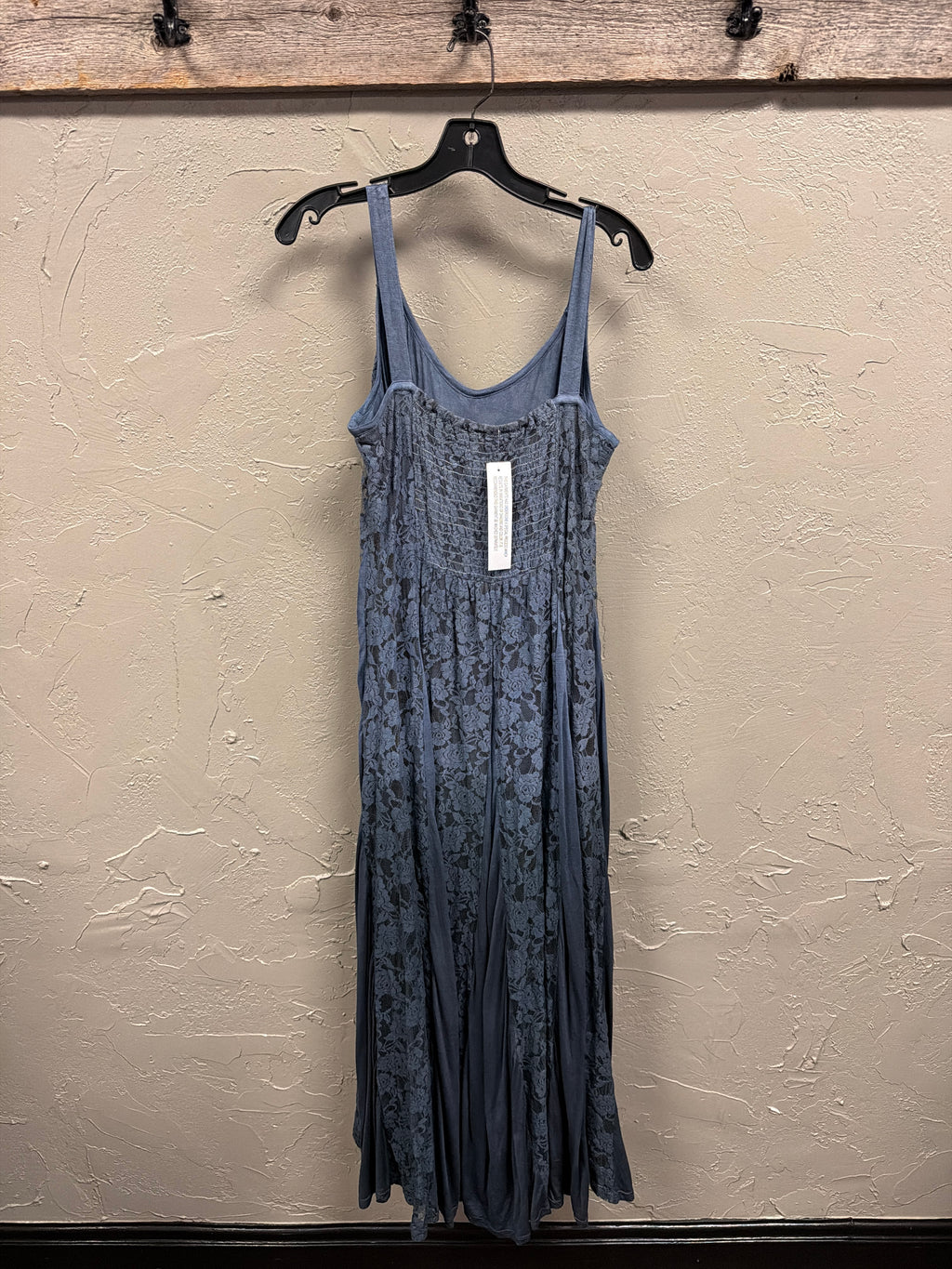 NWT Indigo Thread Lace Maxi Dress (org$100)