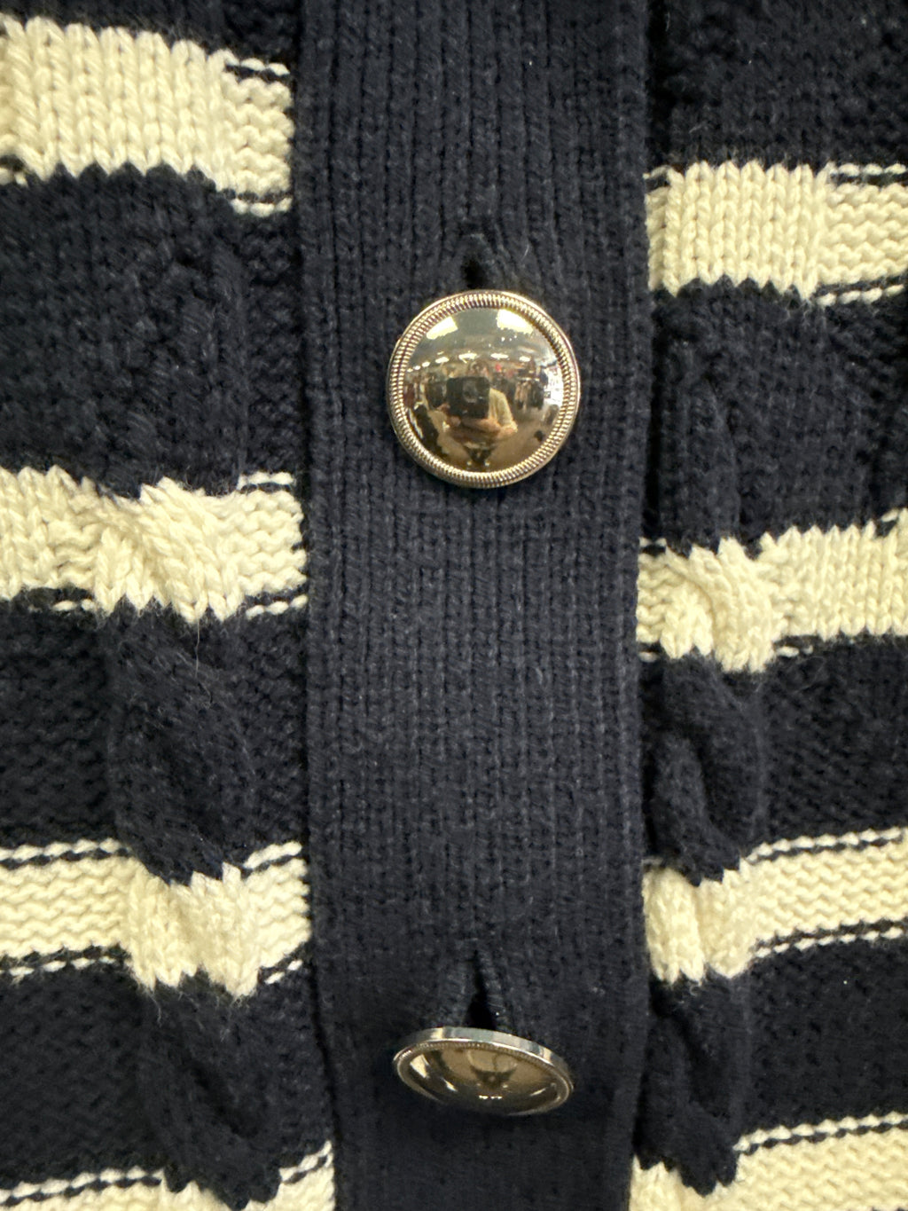 Talbots Sailor Collar Cardigan (org$99)