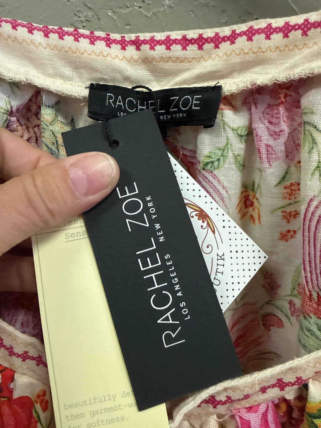 NWT Rachel Zoe Floral Top