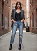 NWT NY&Co Soho Curvy Boyfriend (org$70)