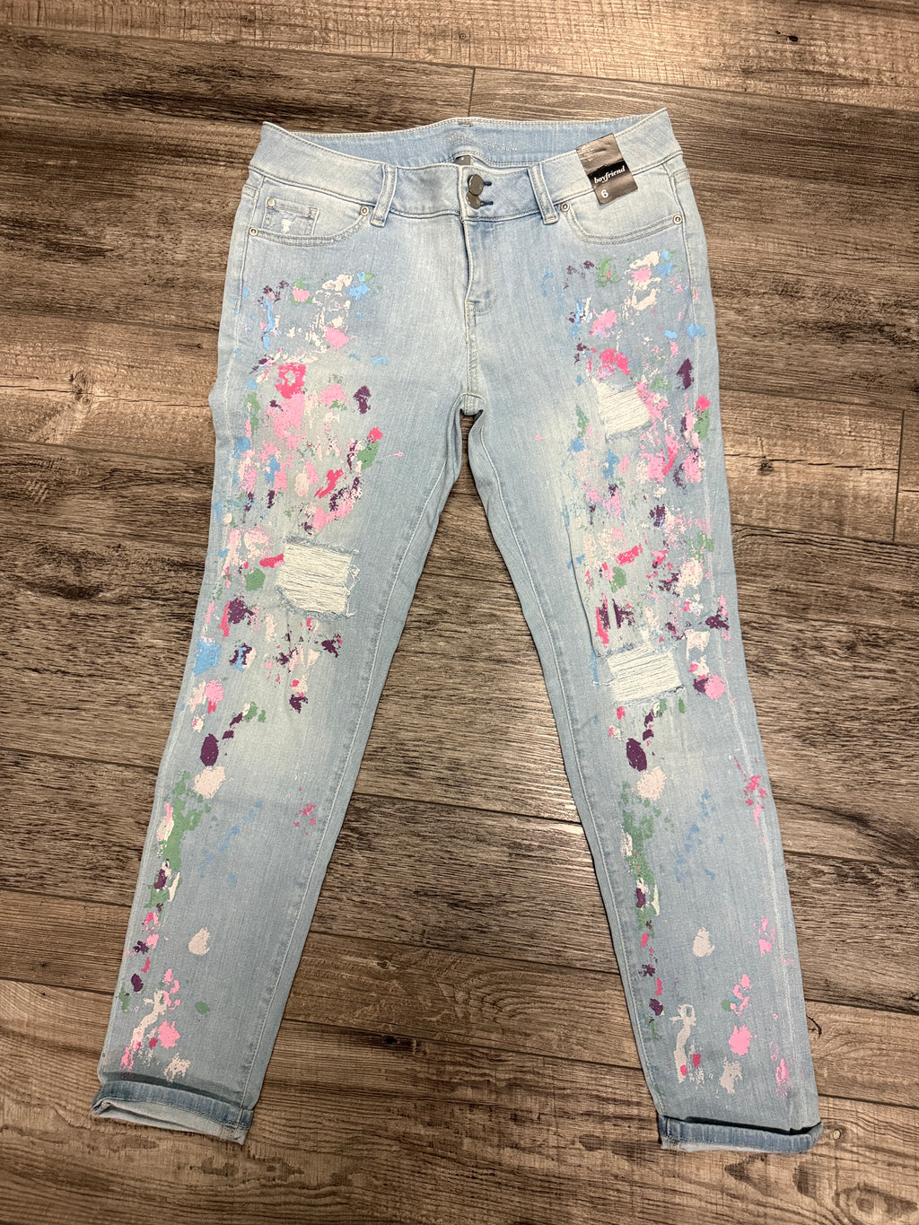 NWT NY&Co Painted Boyfriend (org$70)