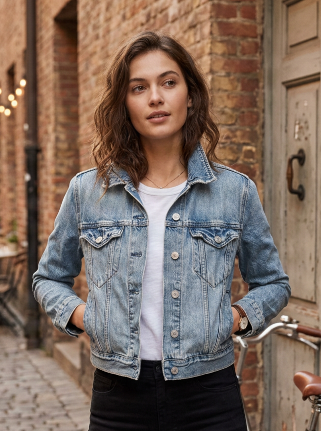 Vtg Y2K Levis Denim Jacket