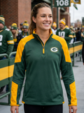 GB Packers 1/4 Zip Pullover