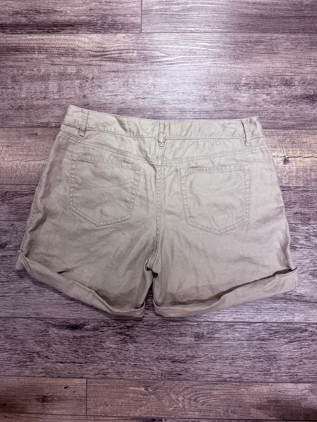 J Jill Cuffed Linen Shorts (org$79)