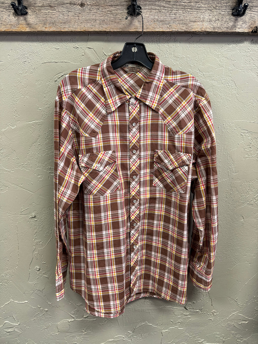 Vtg 70s Sears Western Wear Shirt
