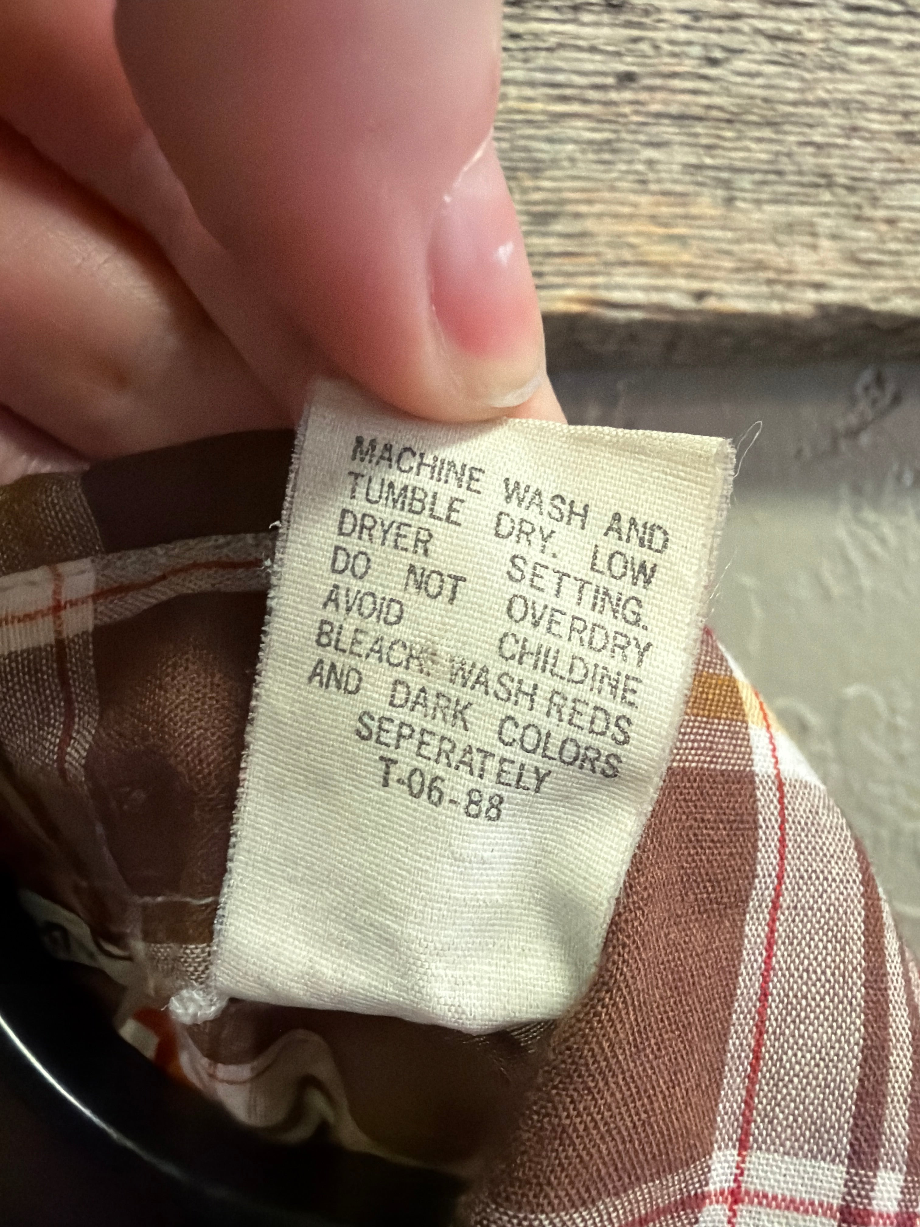 Vtg 70s Sears Western Wear Shirt