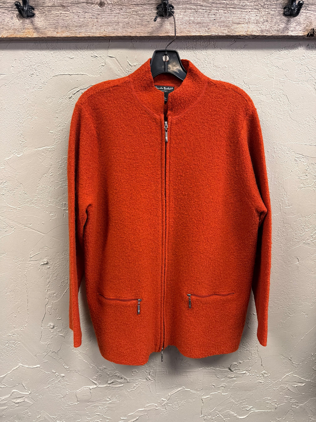 Alexandra Bartlett Full Zip Wool Coat