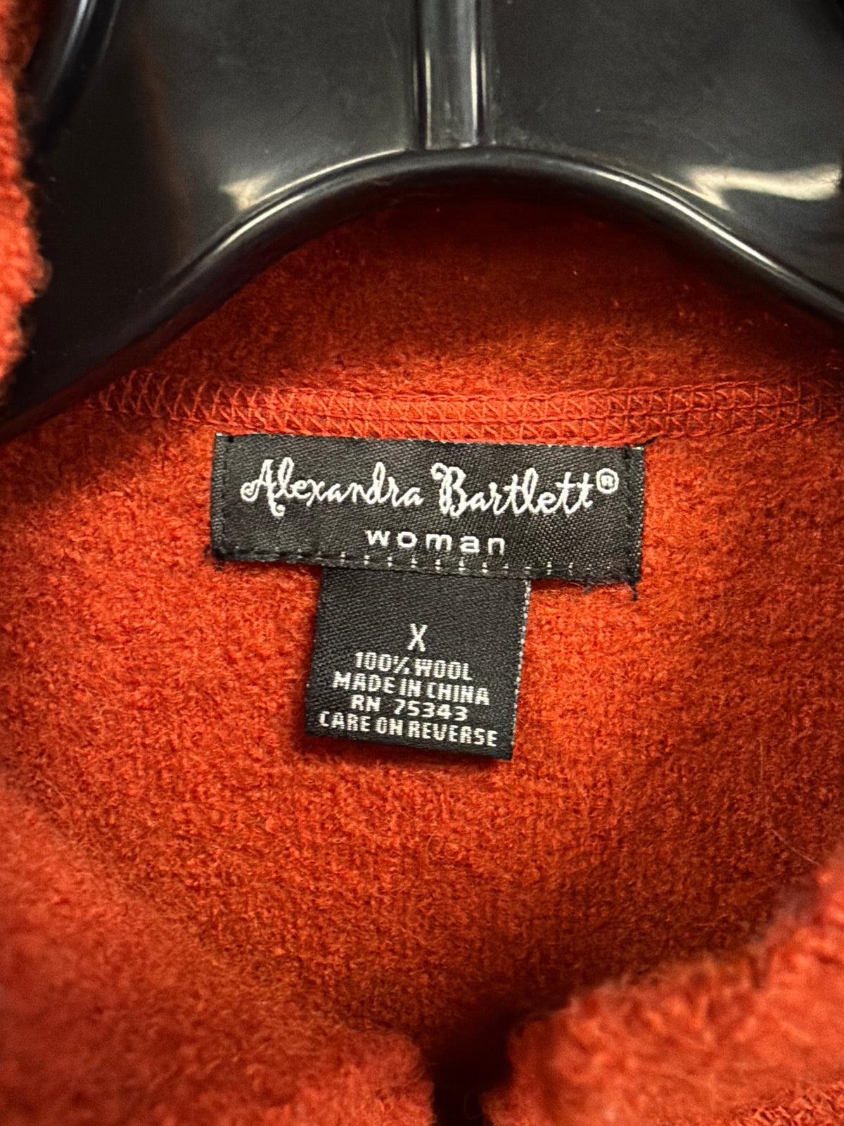 Alexandra Bartlett Full Zip Wool Coat