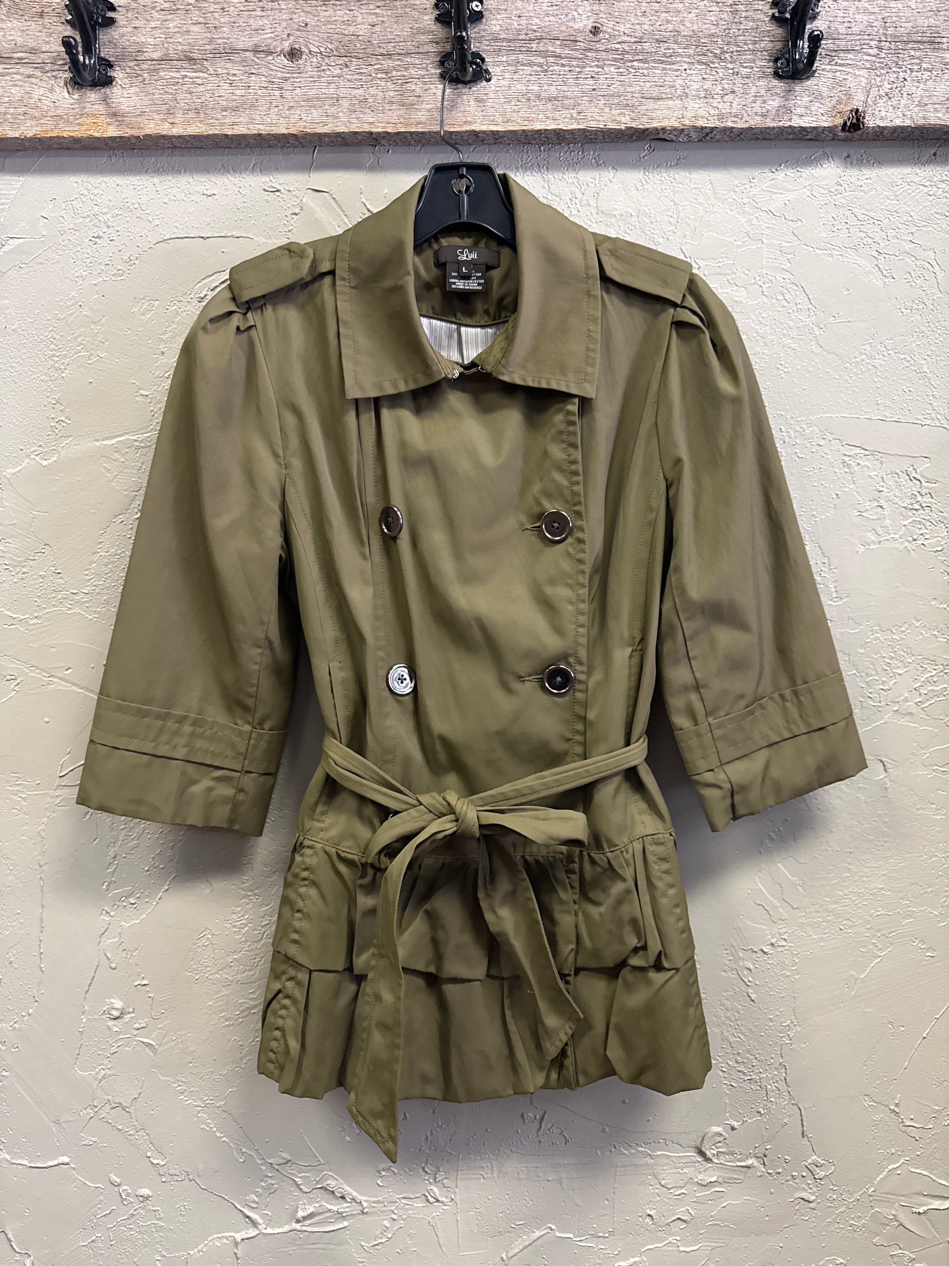Luii Dbl Breasted Trench (org$148)