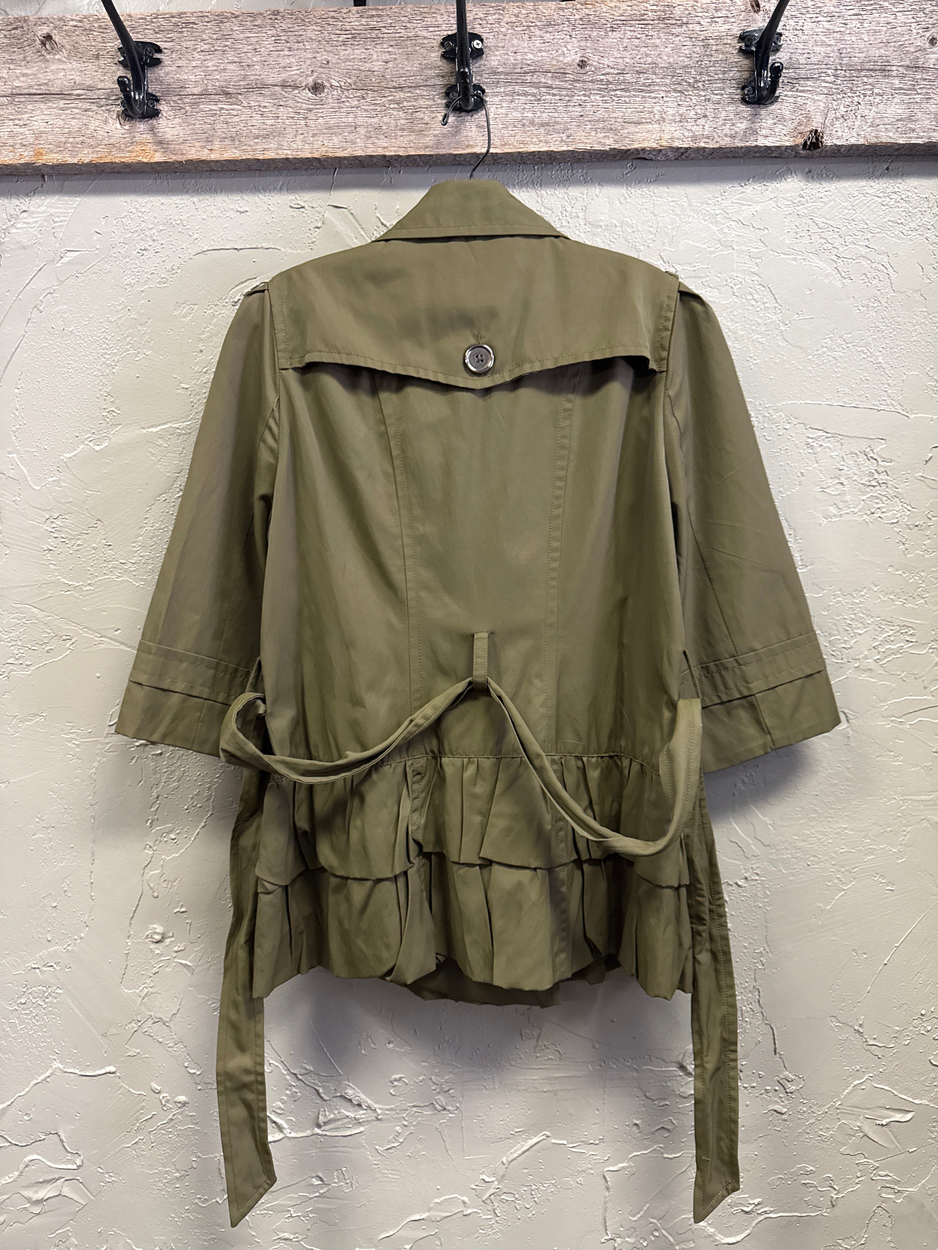Luii Dbl Breasted Trench (org$148)
