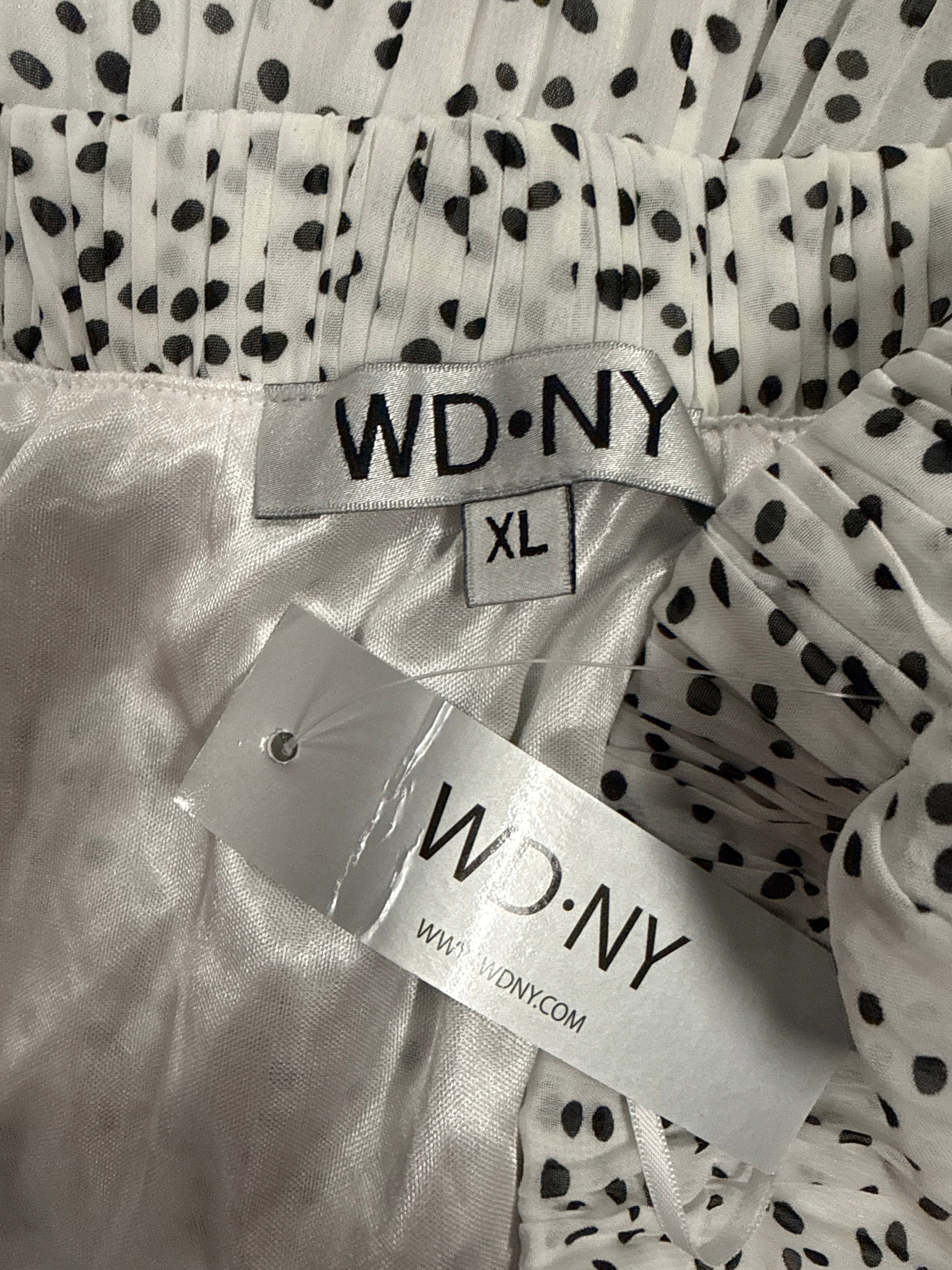 NWT WD NY Pleated Midi Skirt (org$98)
