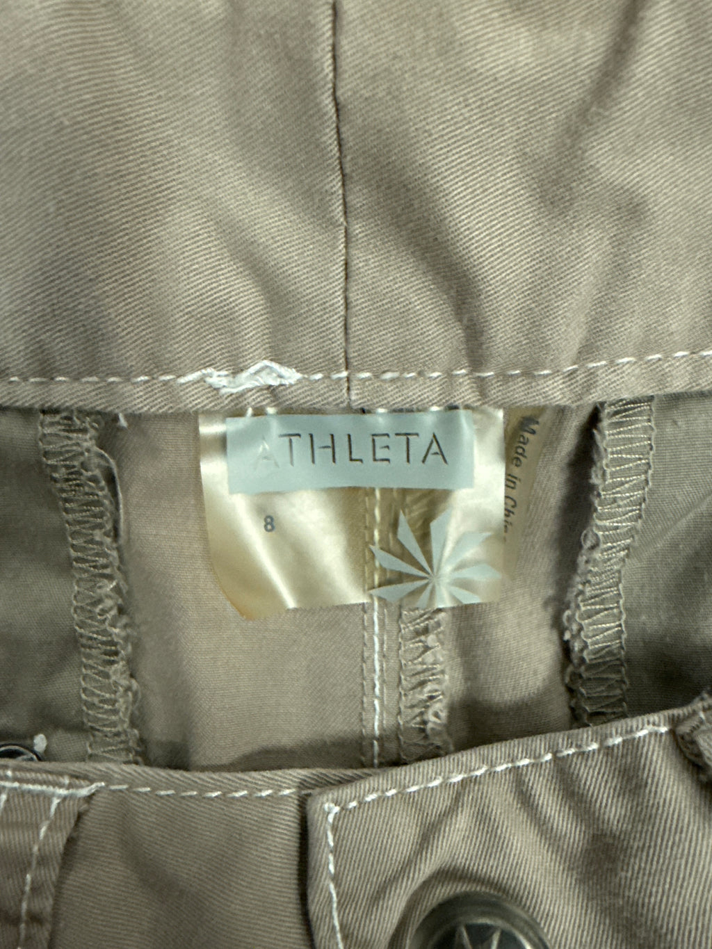Athleta Cargo Bermuda Shorts (org$69)