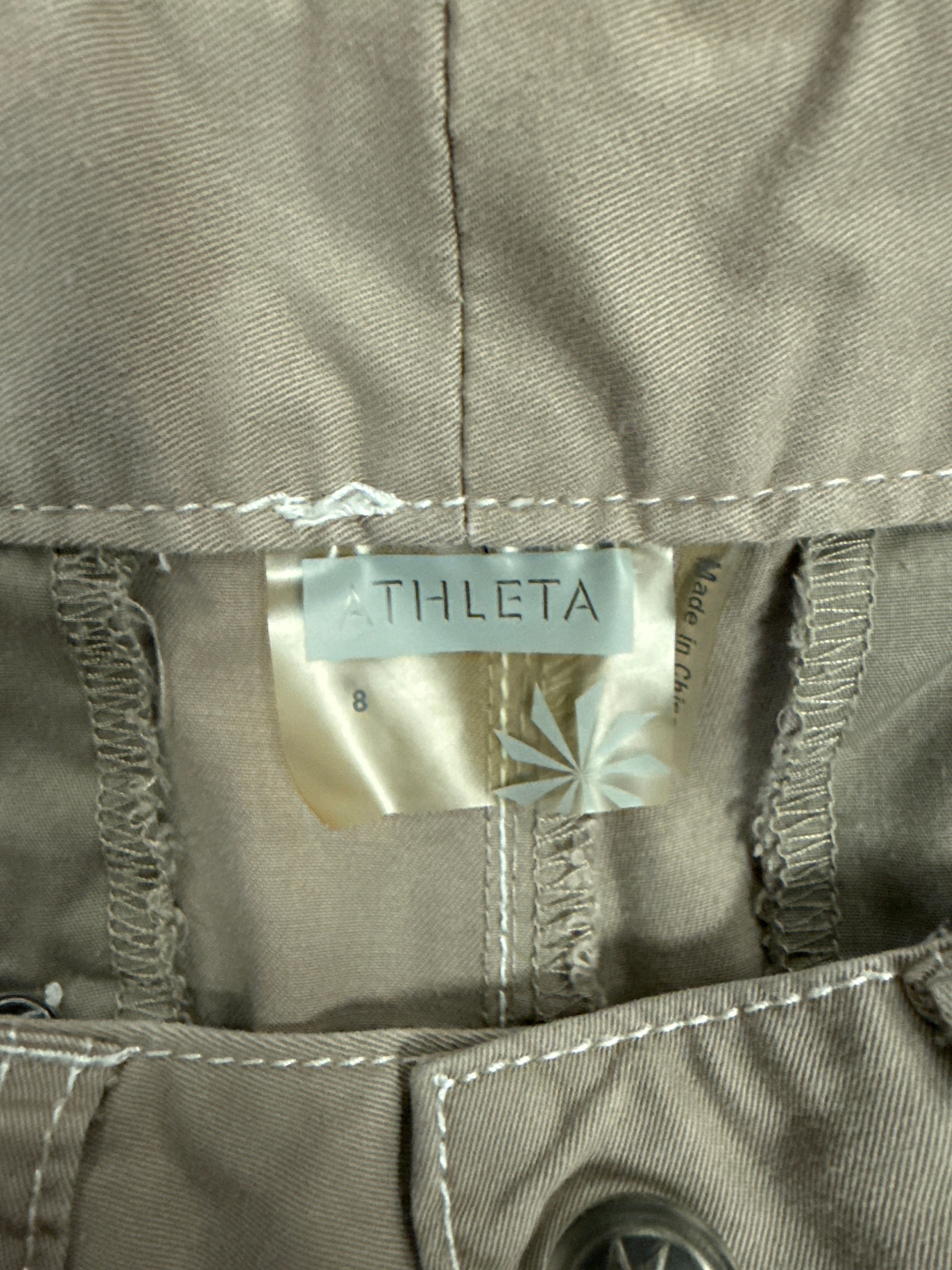 Athleta Cargo Bermuda Shorts (org$69)