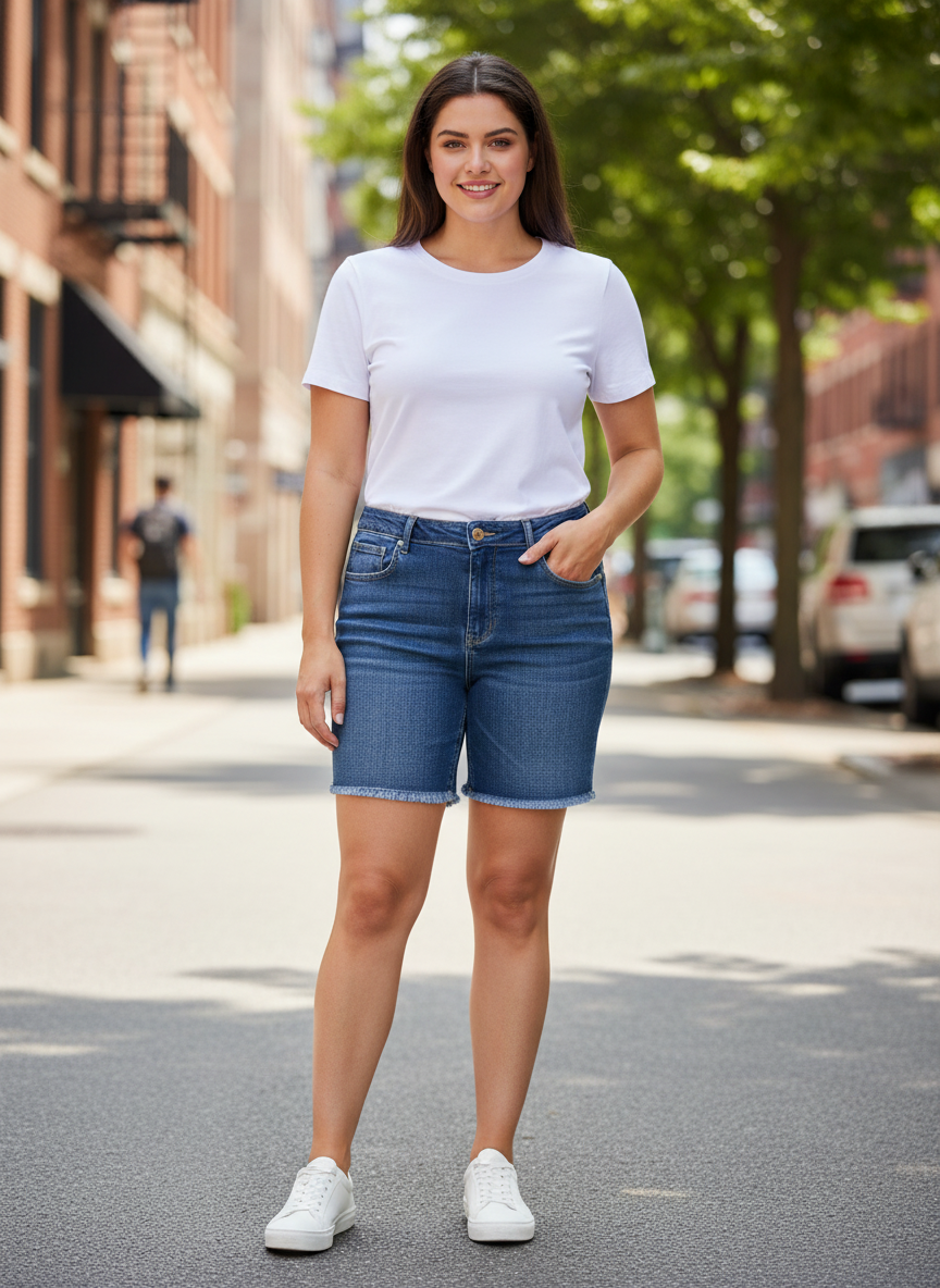 NWT Liverpool Denim Shorts (org$68)