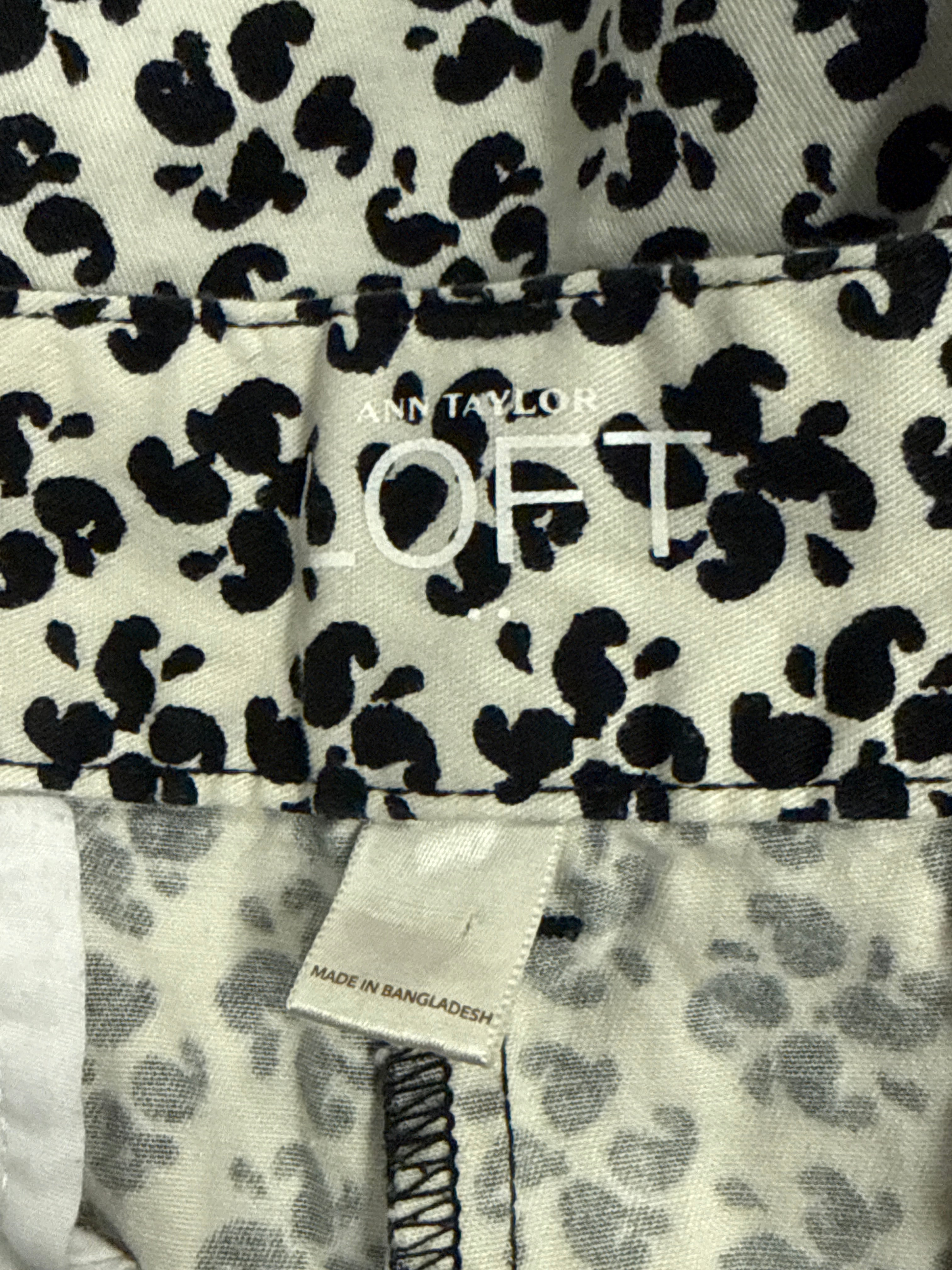 Loft Floral Chino Shorts (org$60)