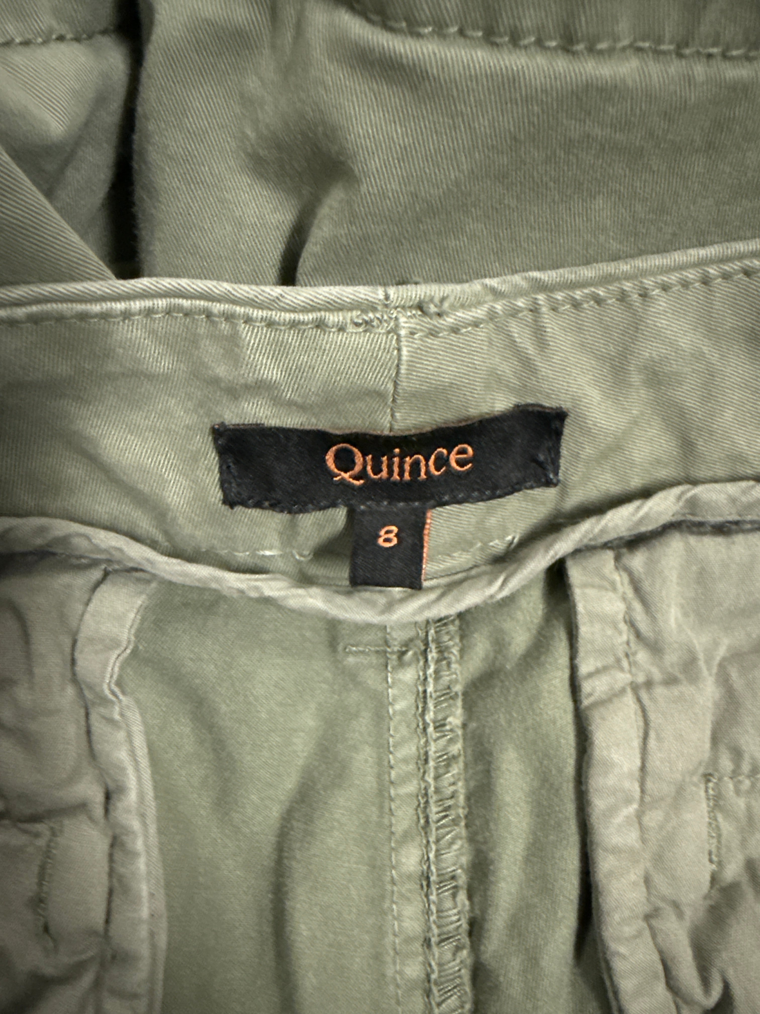 Quince Stretch Cotton Chino (org$90)