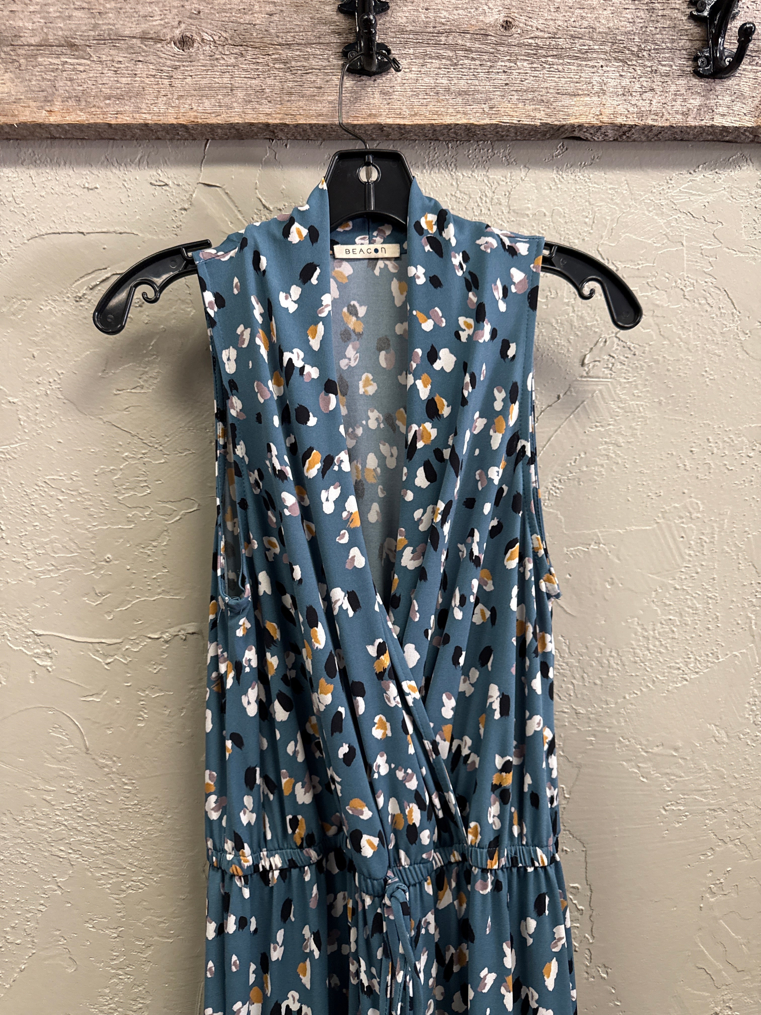 Beacon Knit Wrap-Front Jumpsuit