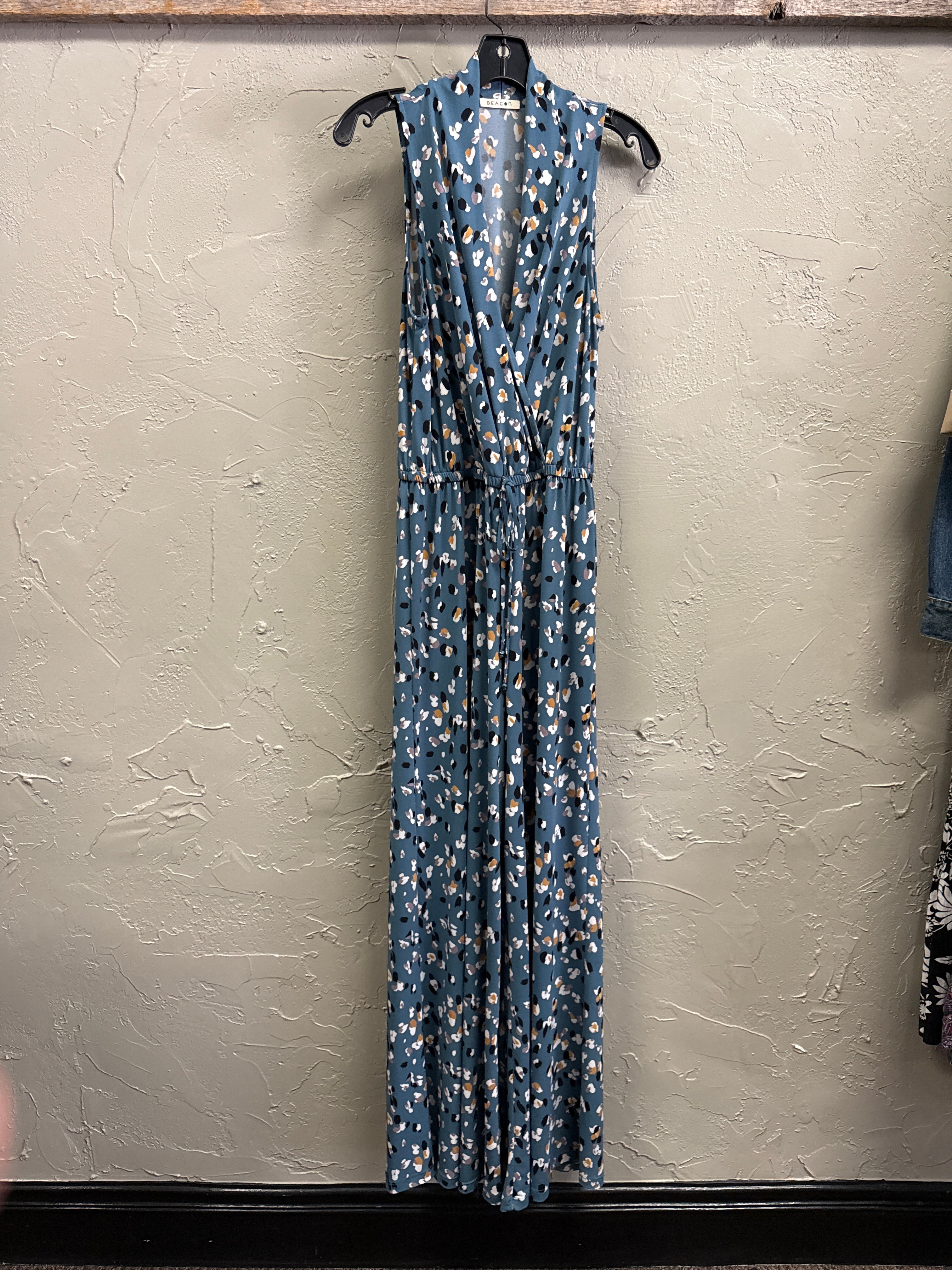 Beacon Knit Wrap-Front Jumpsuit