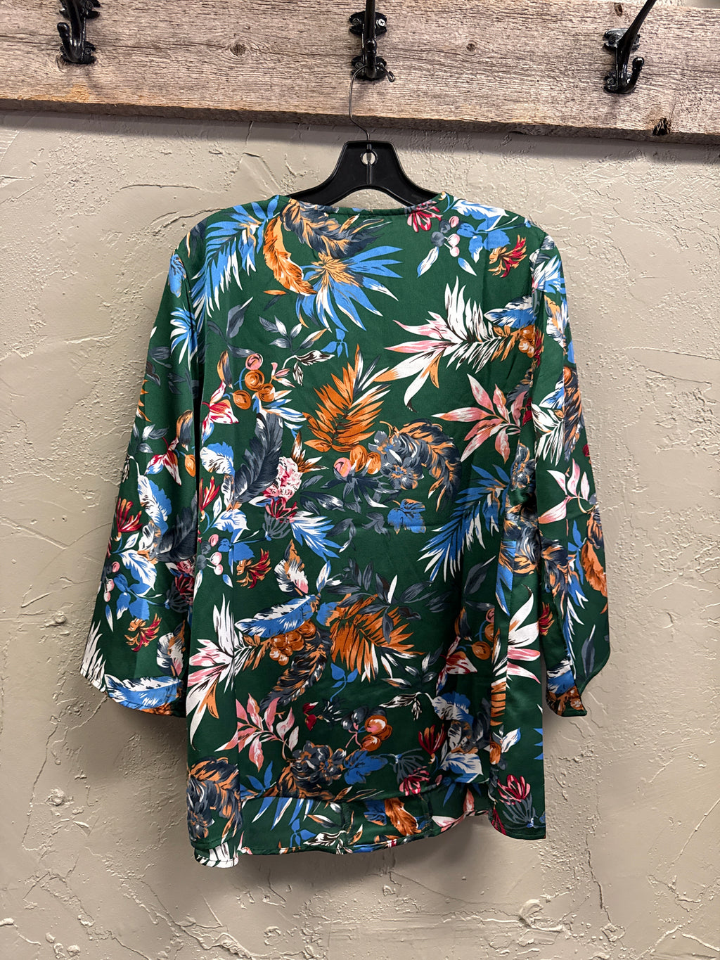 NWOT mod/x Tropical Print Tunic (org$48)