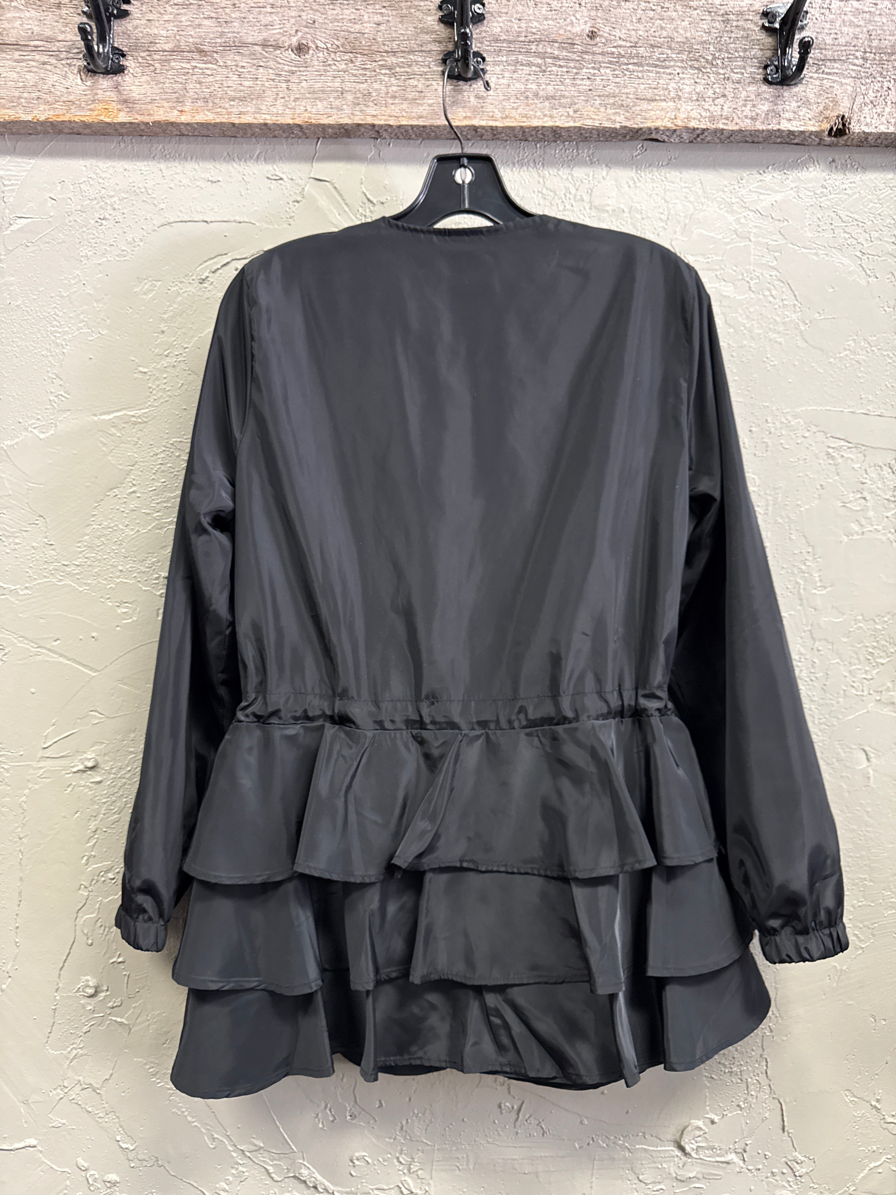 NWOT mod/x Ruffle Peplum Jacket (org$78)