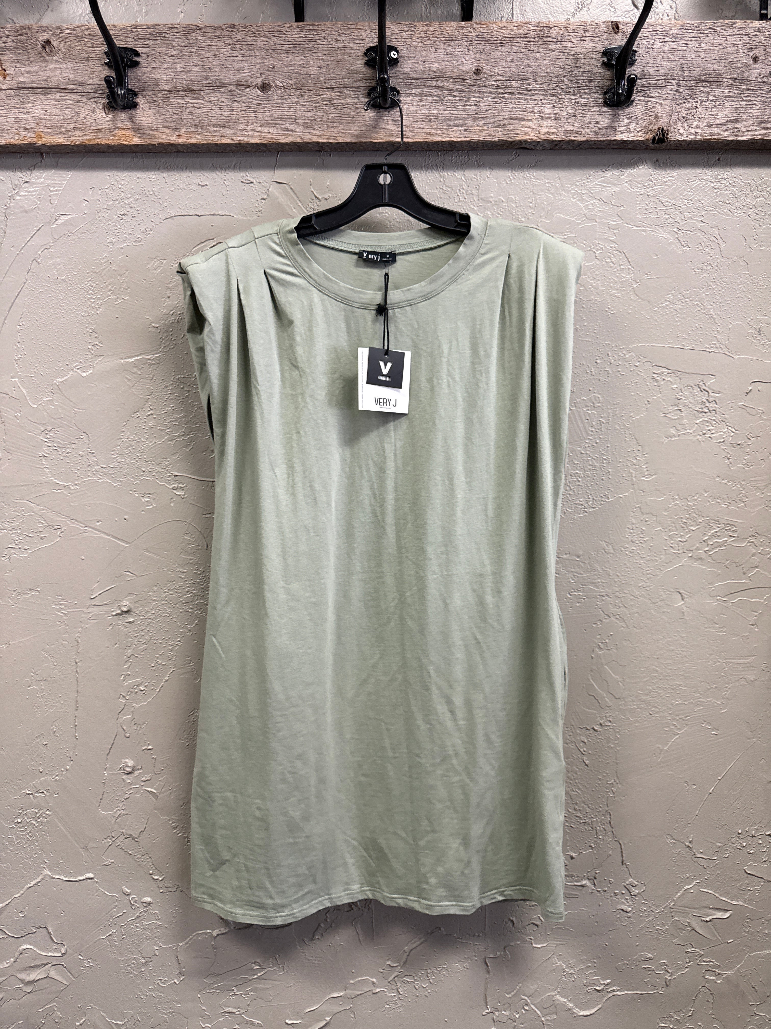 NWT Very J Muscle Tee Dress (org$46)