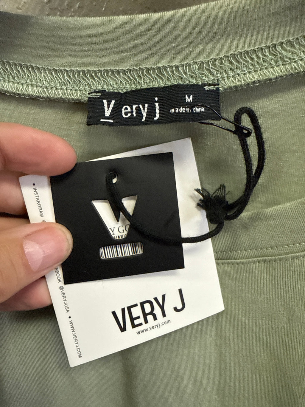 NWT Very J Muscle Tee Dress (org$46)
