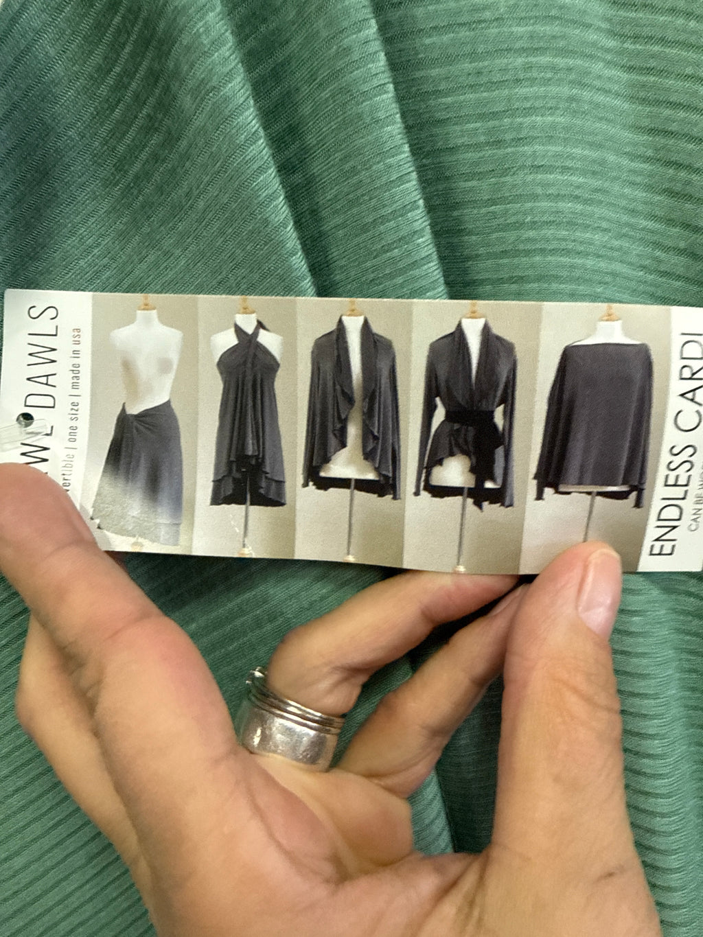 NWT Shawl Dawls Endless Cardi (org$78)