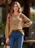 NWOT Indigo Thread Boho Cotton Top