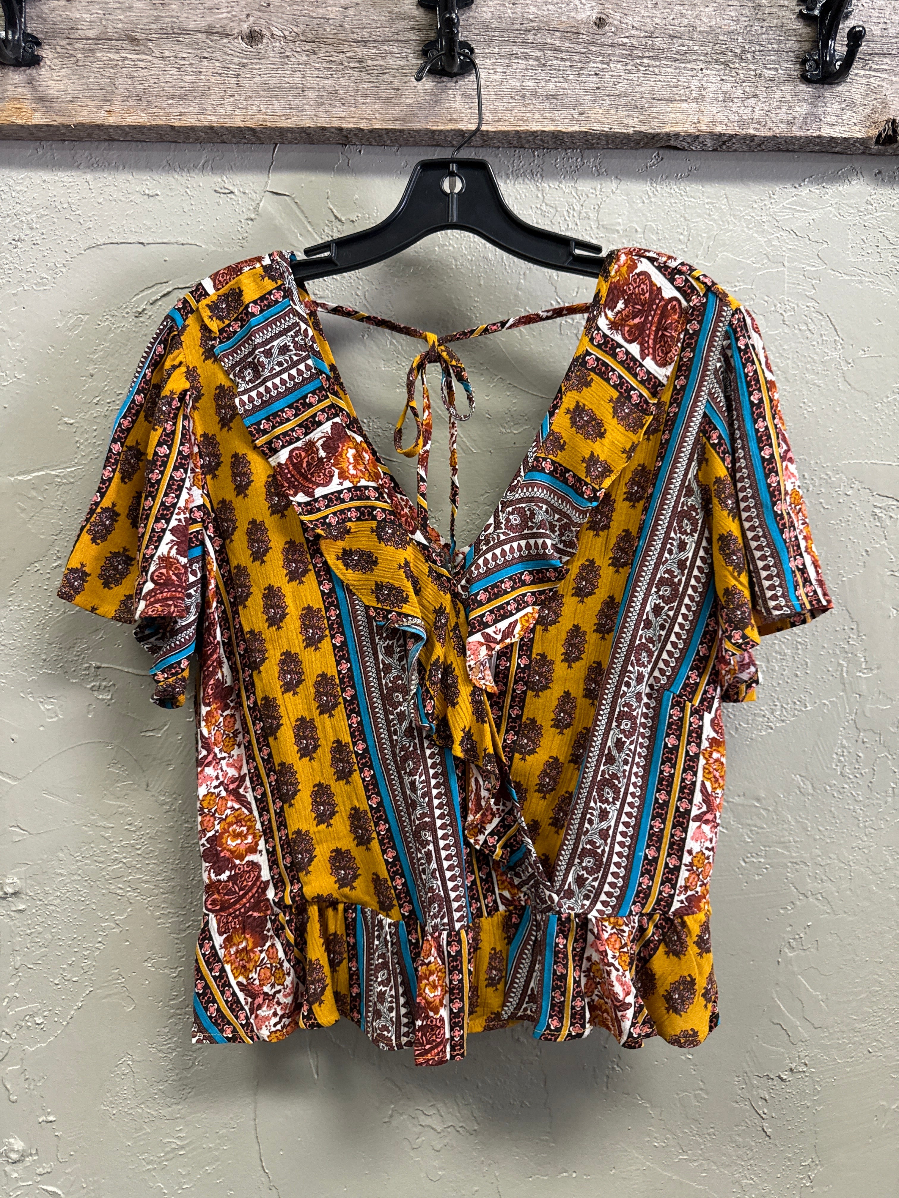 NWT BofG Ruffled Trim Blouse (org$59)