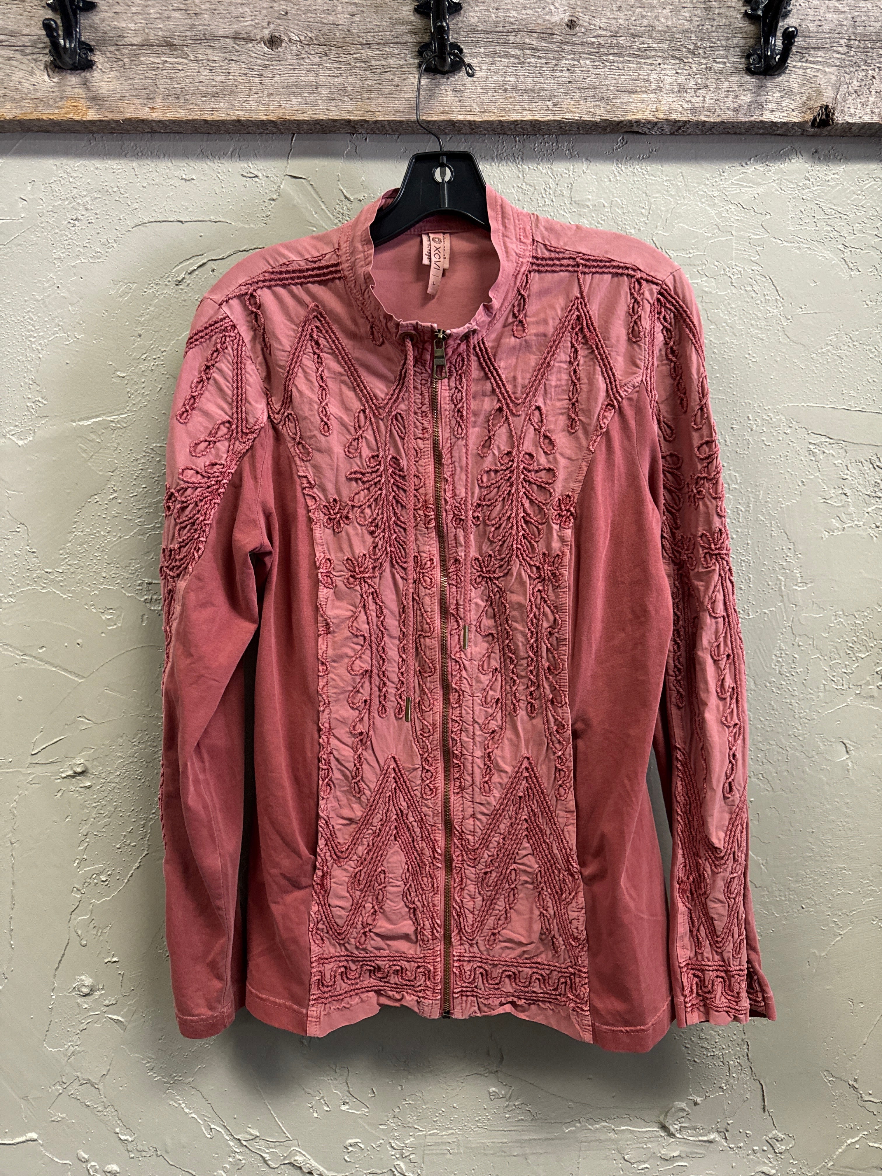 XCVI Embroidered Boho Jacket (org$140)