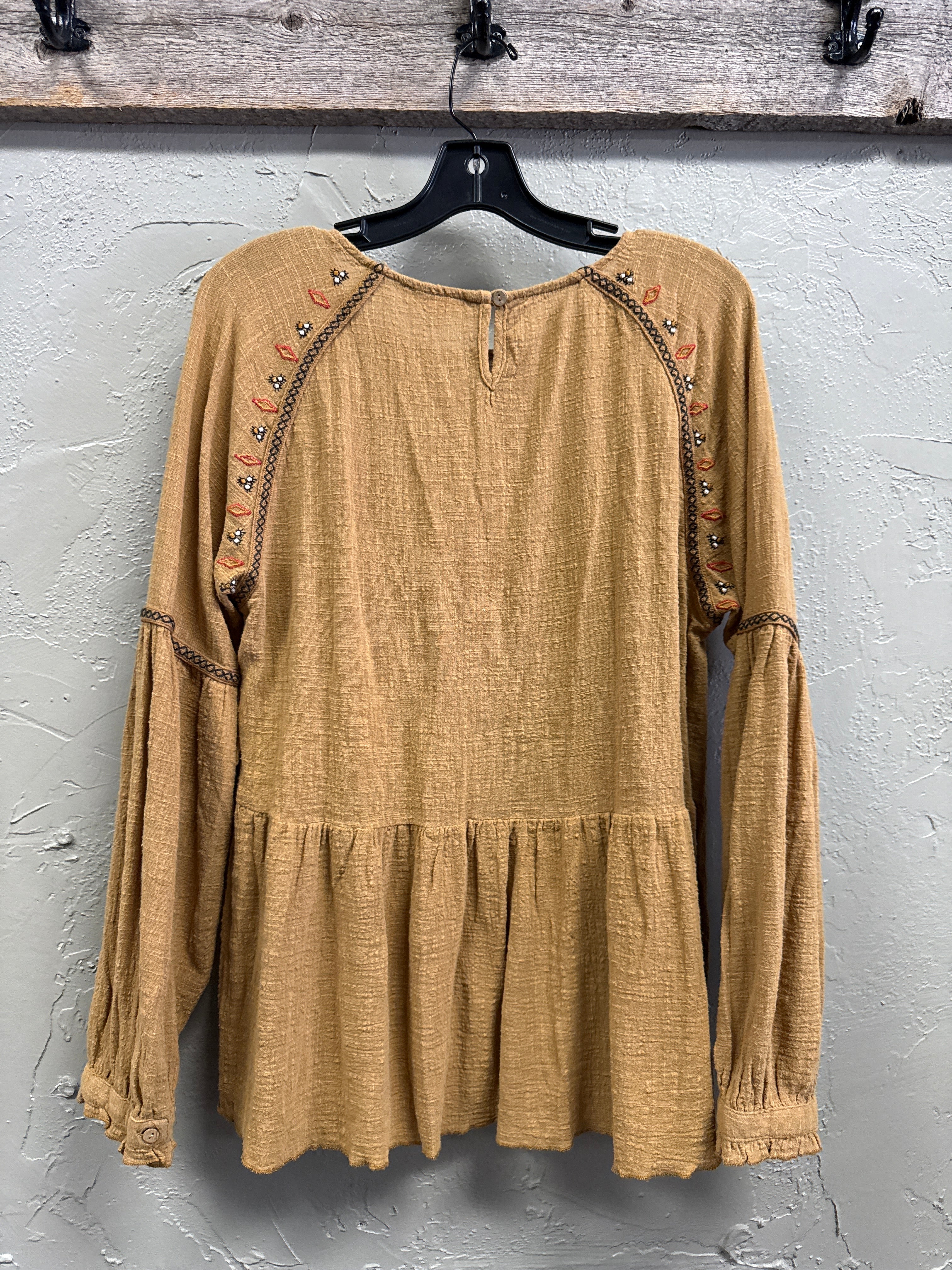 NWOT Indigo Thread Boho Cotton Top