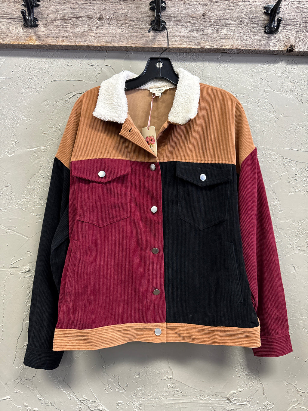 NWT Entro Colorblock Jacket (org$48)