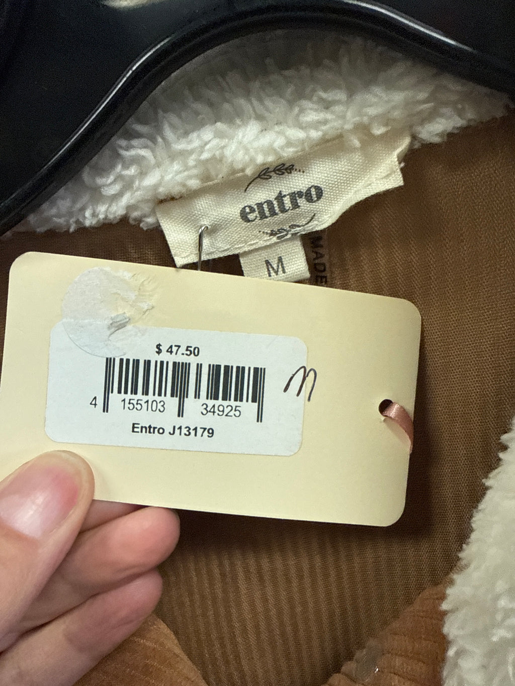 NWT Entro Colorblock Jacket (org$48)