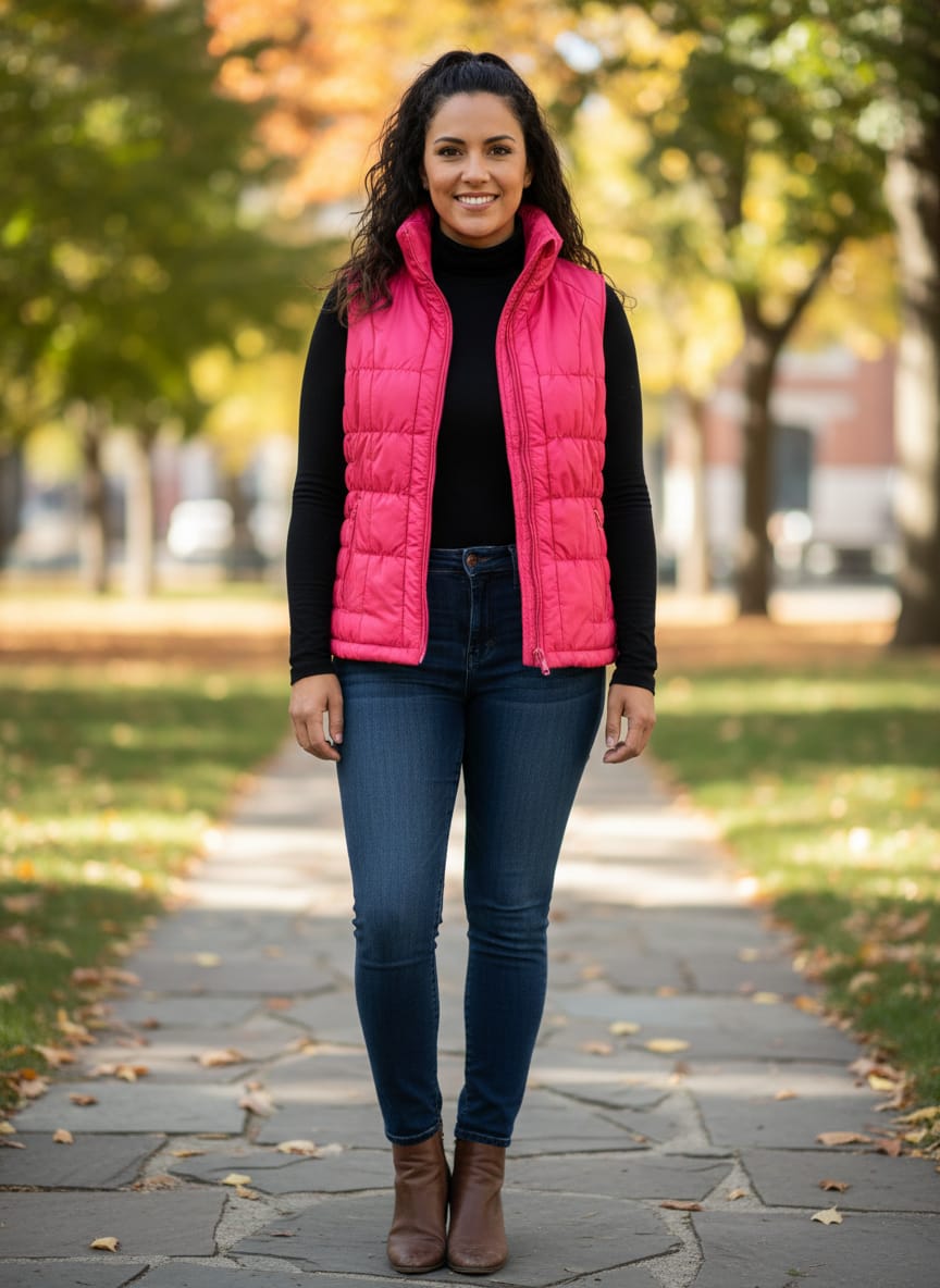 NWT NY&Co Quilted Puffer Vest (org$45)